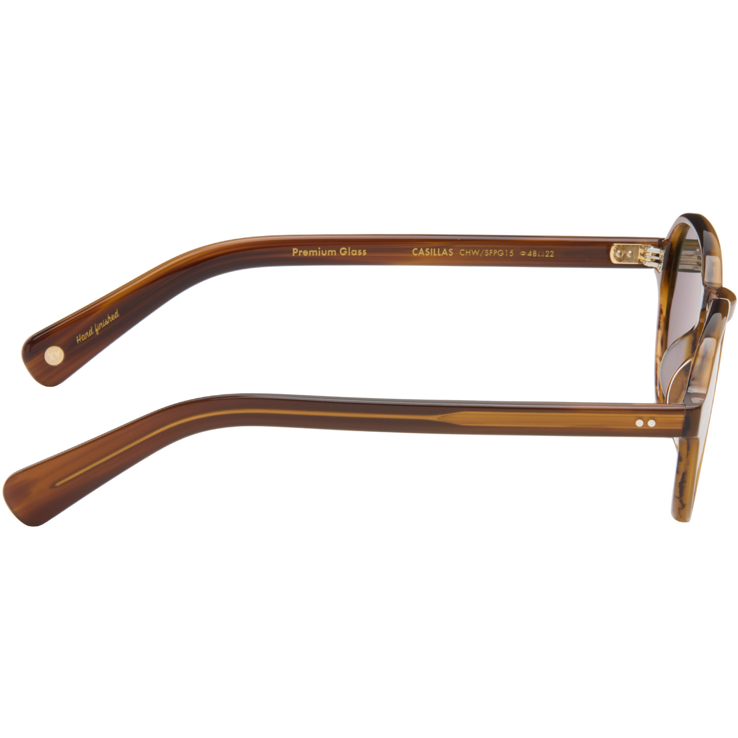  Garrett Leight Brown Casillas Sunglasses 