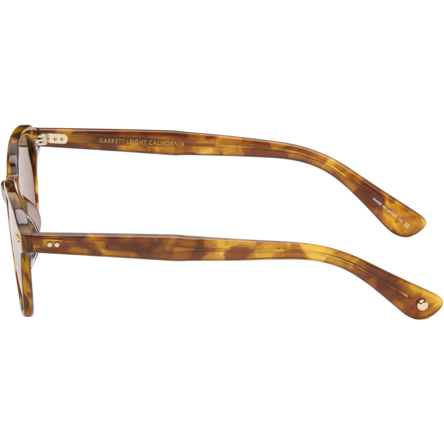  Garrett Leight Brown Lachman Sunglasses 