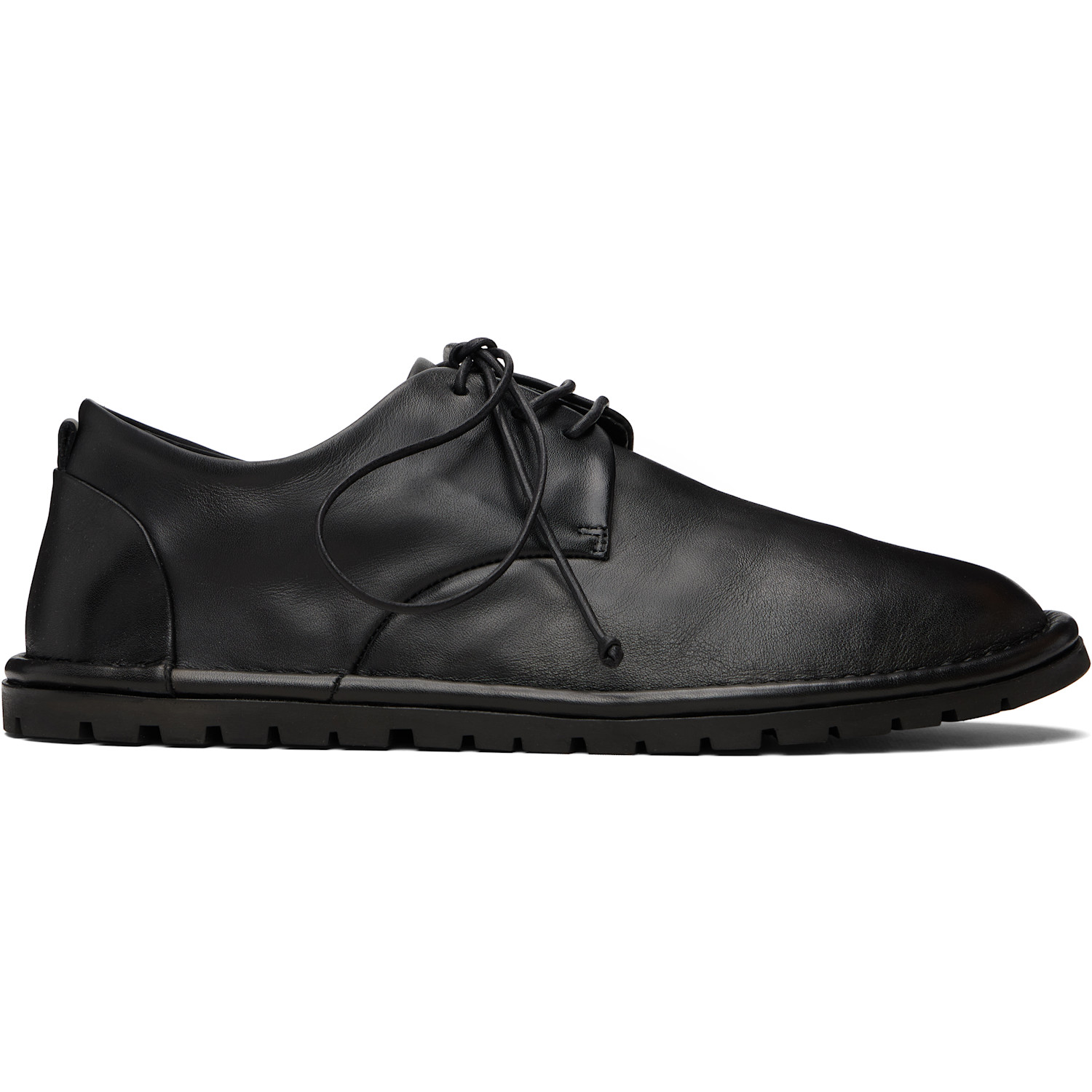 Marsèll Gomme Black Sancrispa Leather Derbys