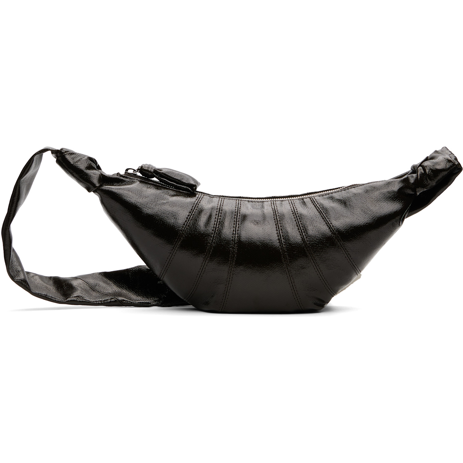 LEMAIRE Brown Small Croissant Bag
