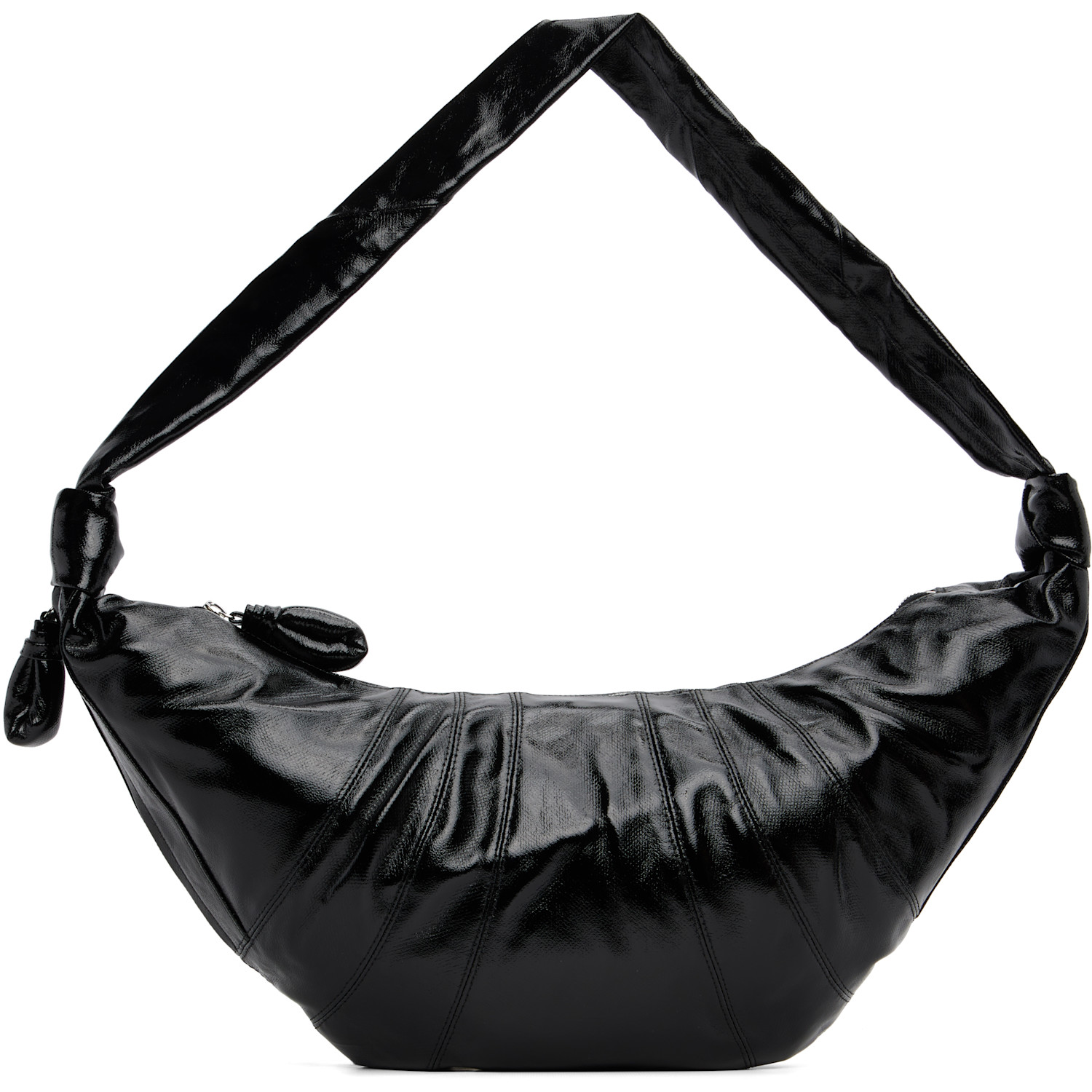 LEMAIRE Black Large Croissant Bag