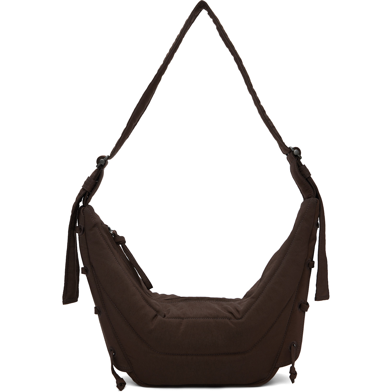 LEMAIRE Brown Small Soft Game Bag