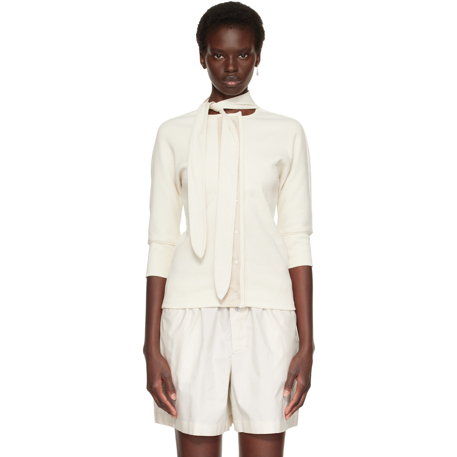 LEMAIRE Off-White Ascot T-shirt