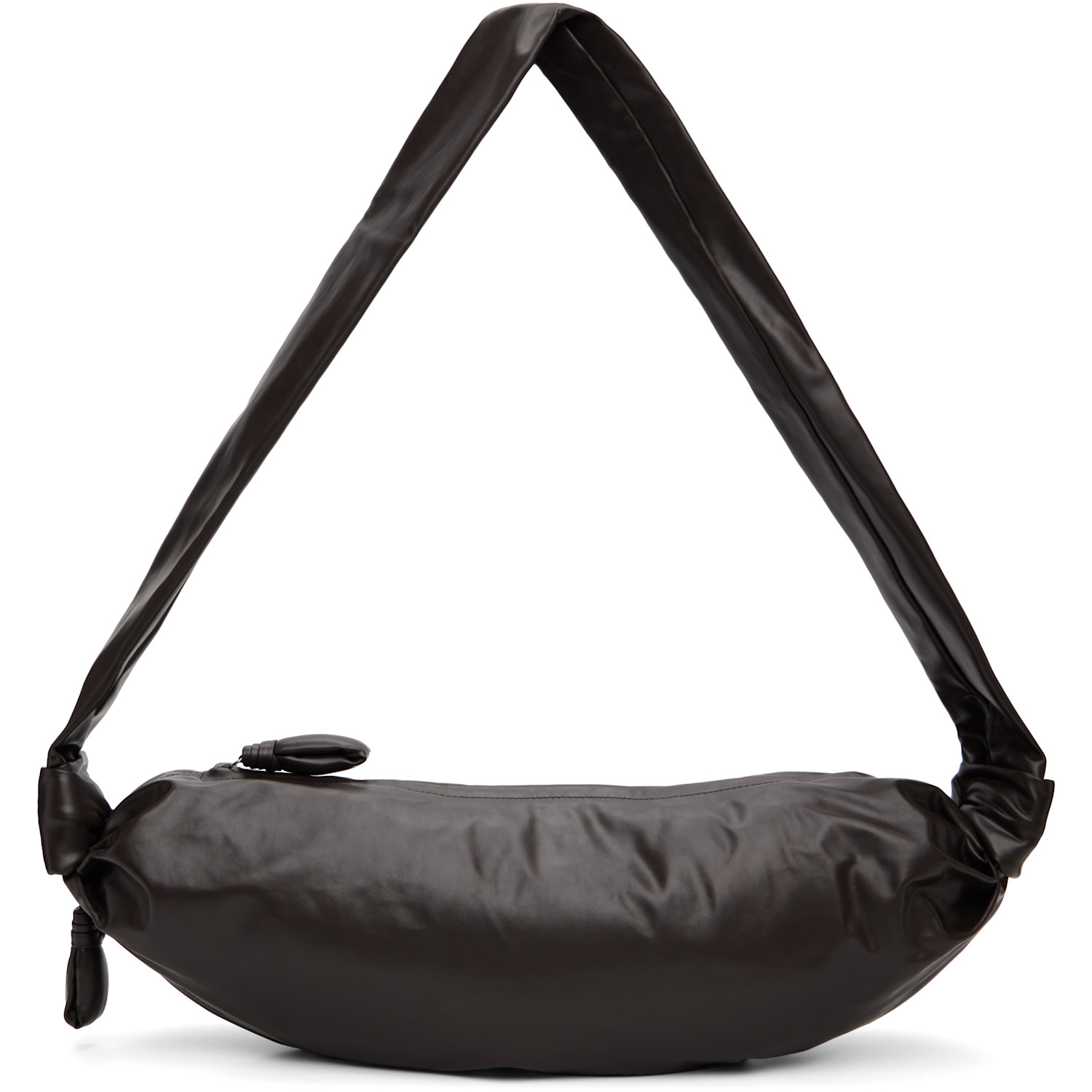 LEMAIRE Brown Medium Soft Croissant Bag