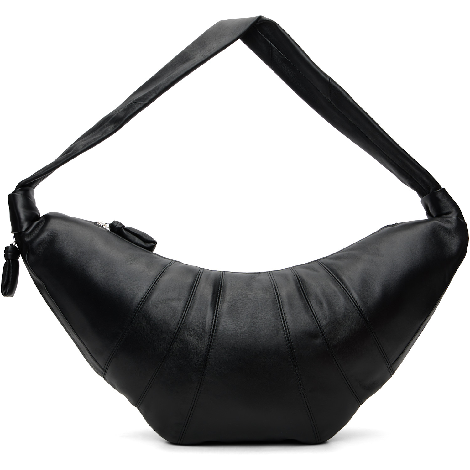LEMAIRE Black Large Croissant Bag