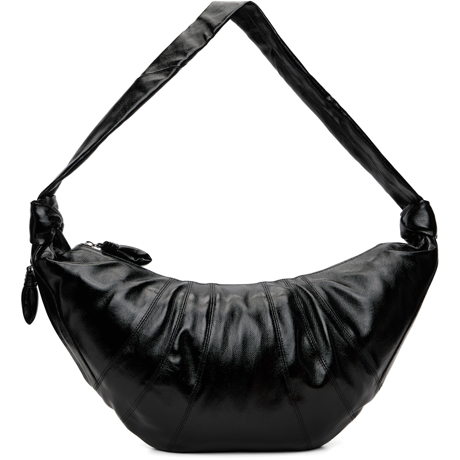 LEMAIRE Black Large Croissant Bag