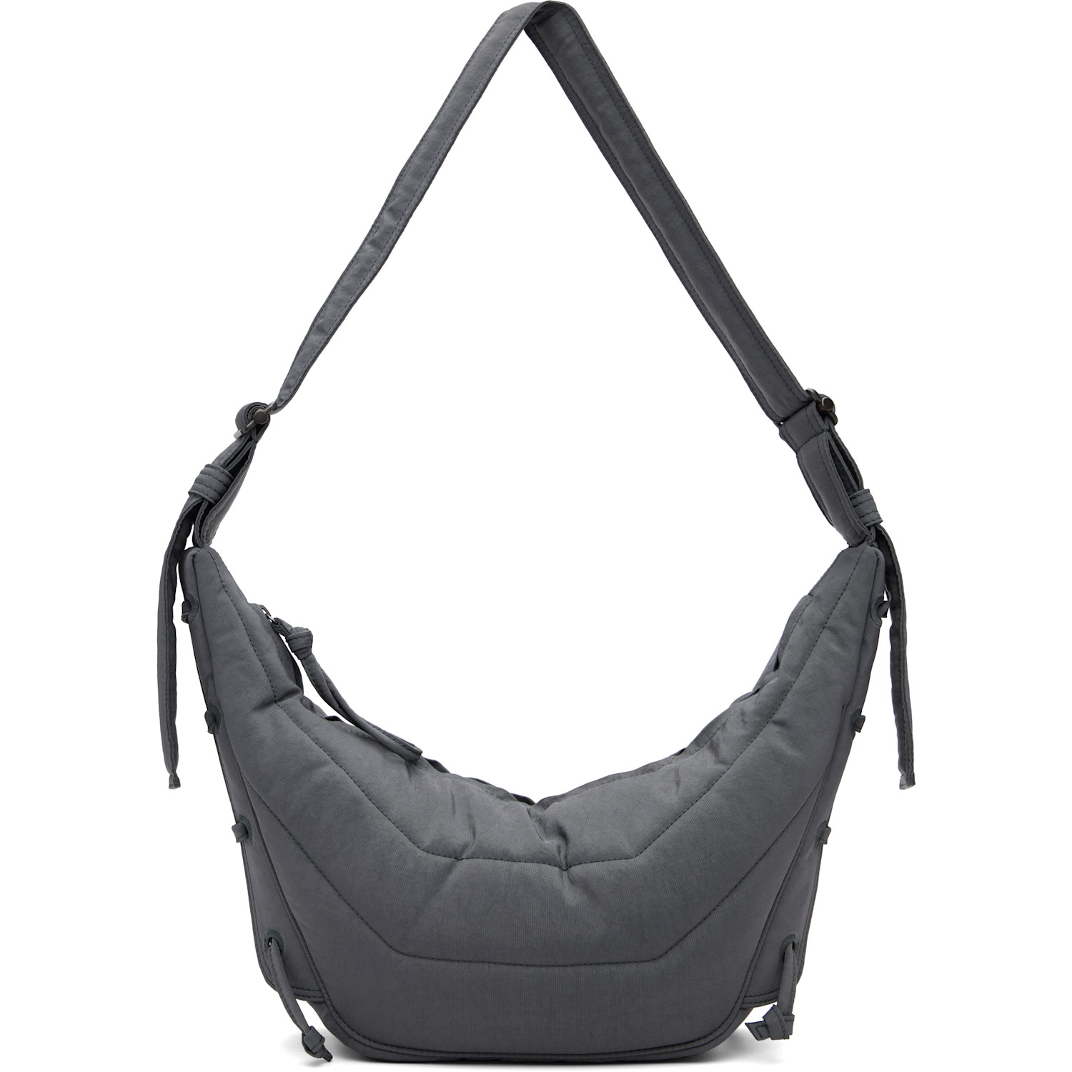 LEMAIRE Gray Small Soft Game Bag