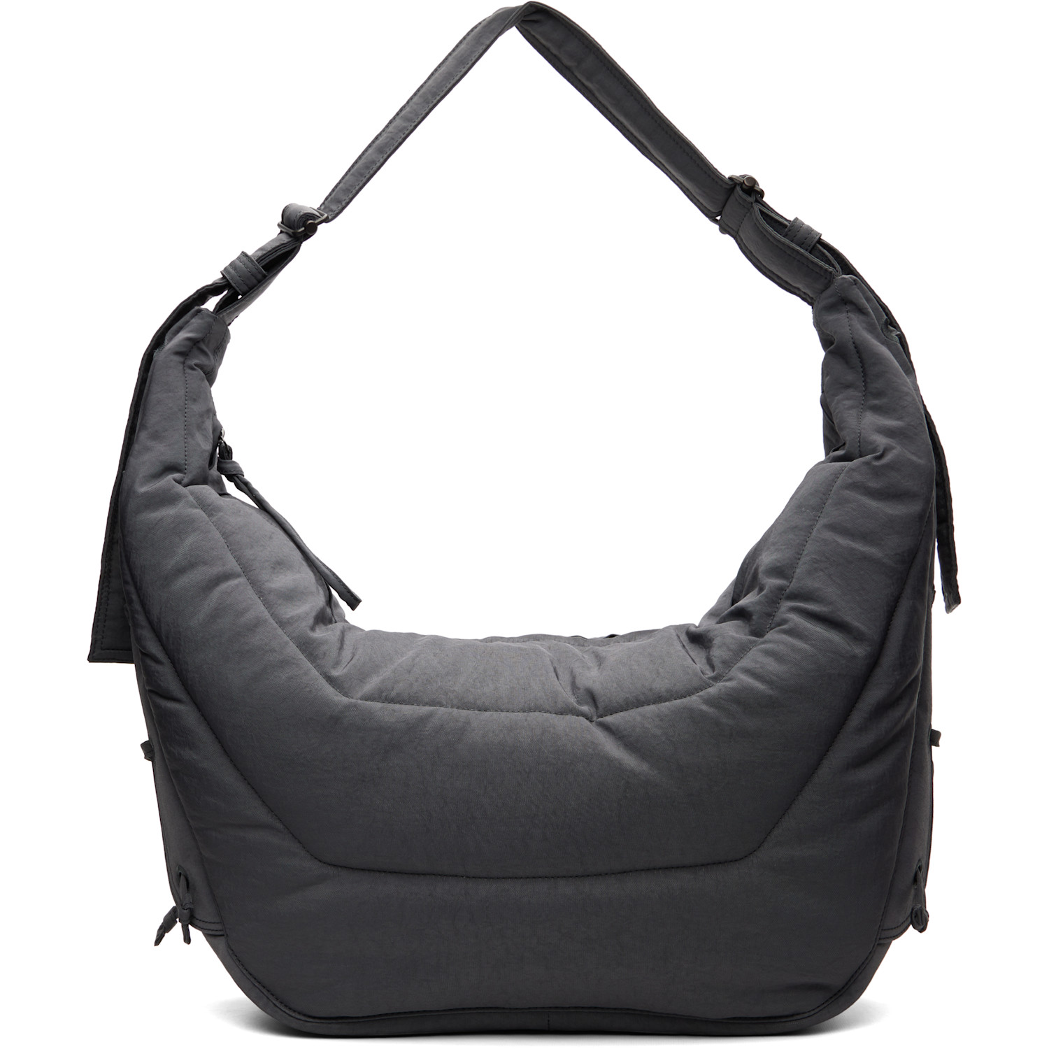 LEMAIRE Gray Large Soft Game Bag
