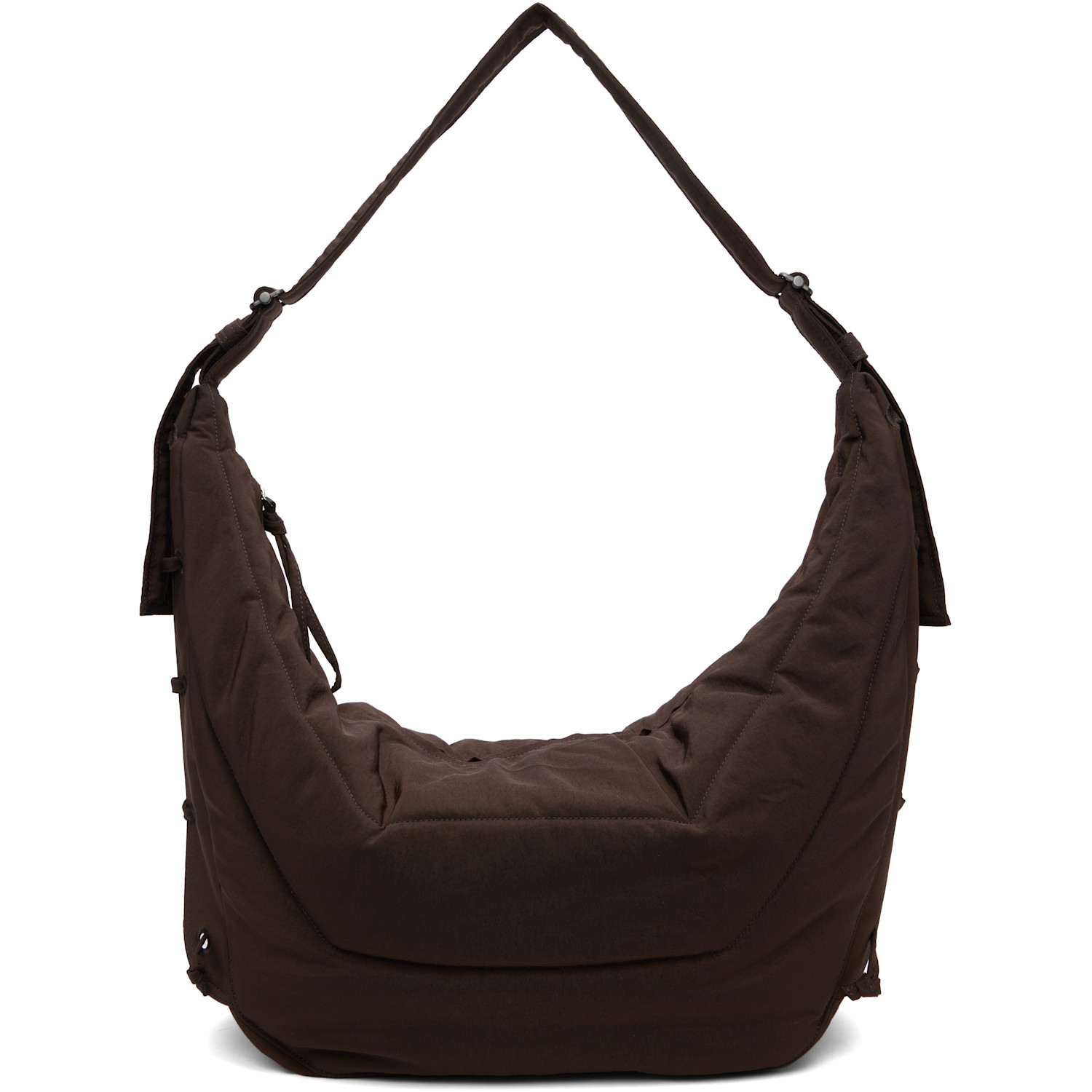 LEMAIRE Brown Large Soft Game Bag