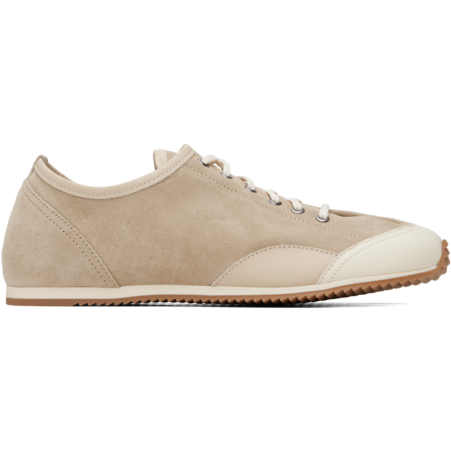 LEMAIRE Beige Gummy Grips Sneakers