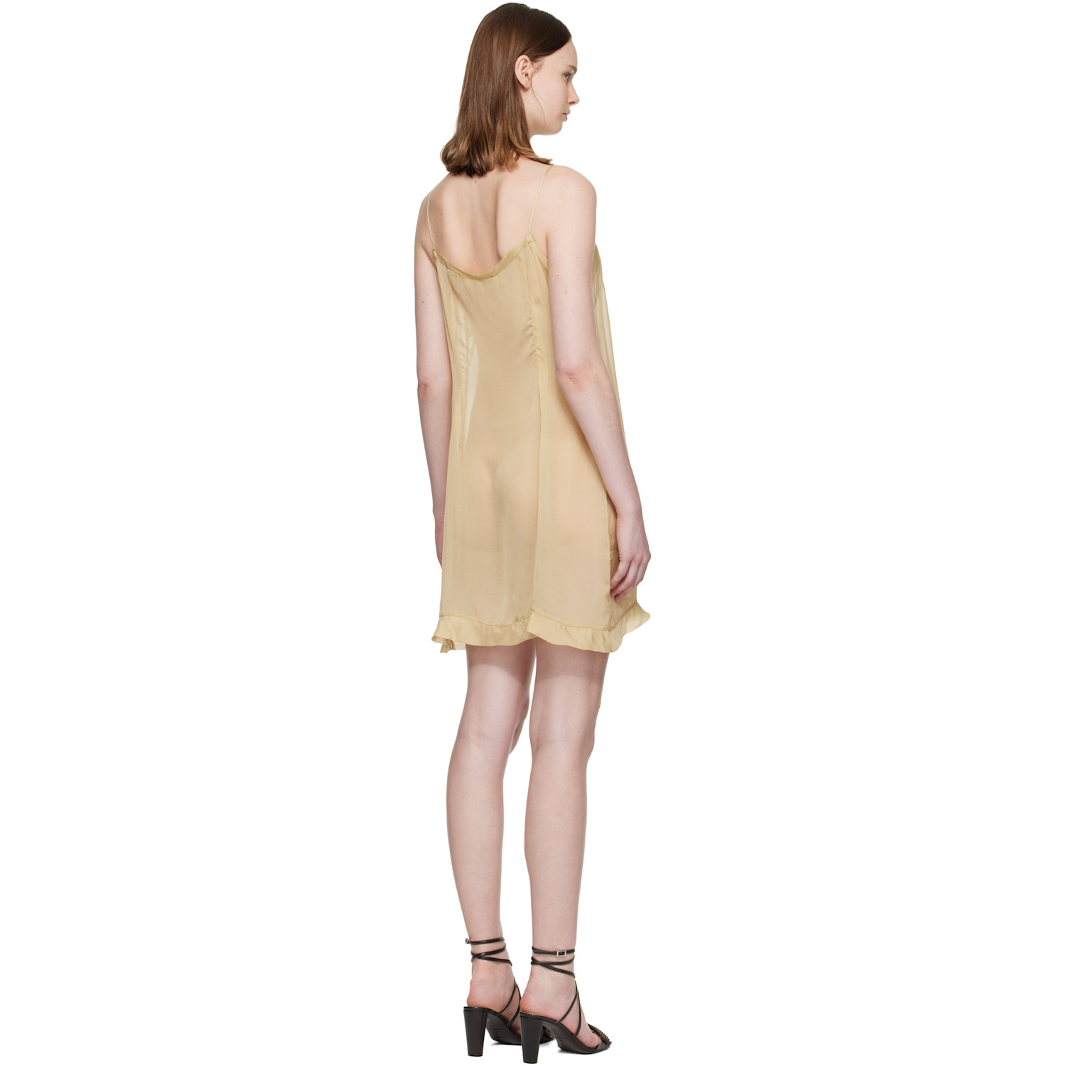  Paloma Wool Beige Enos Minidress 