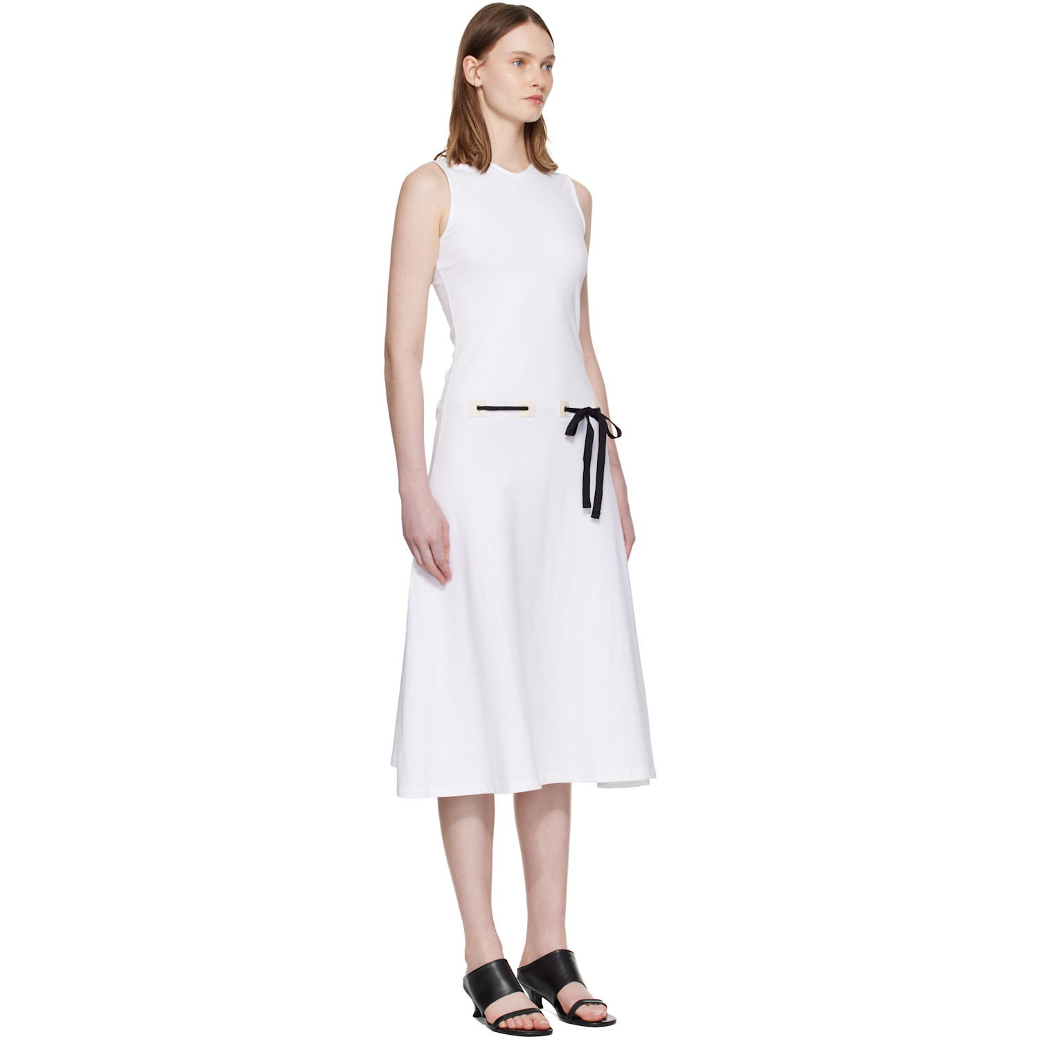  Paloma Wool White Suni Midi Dress 