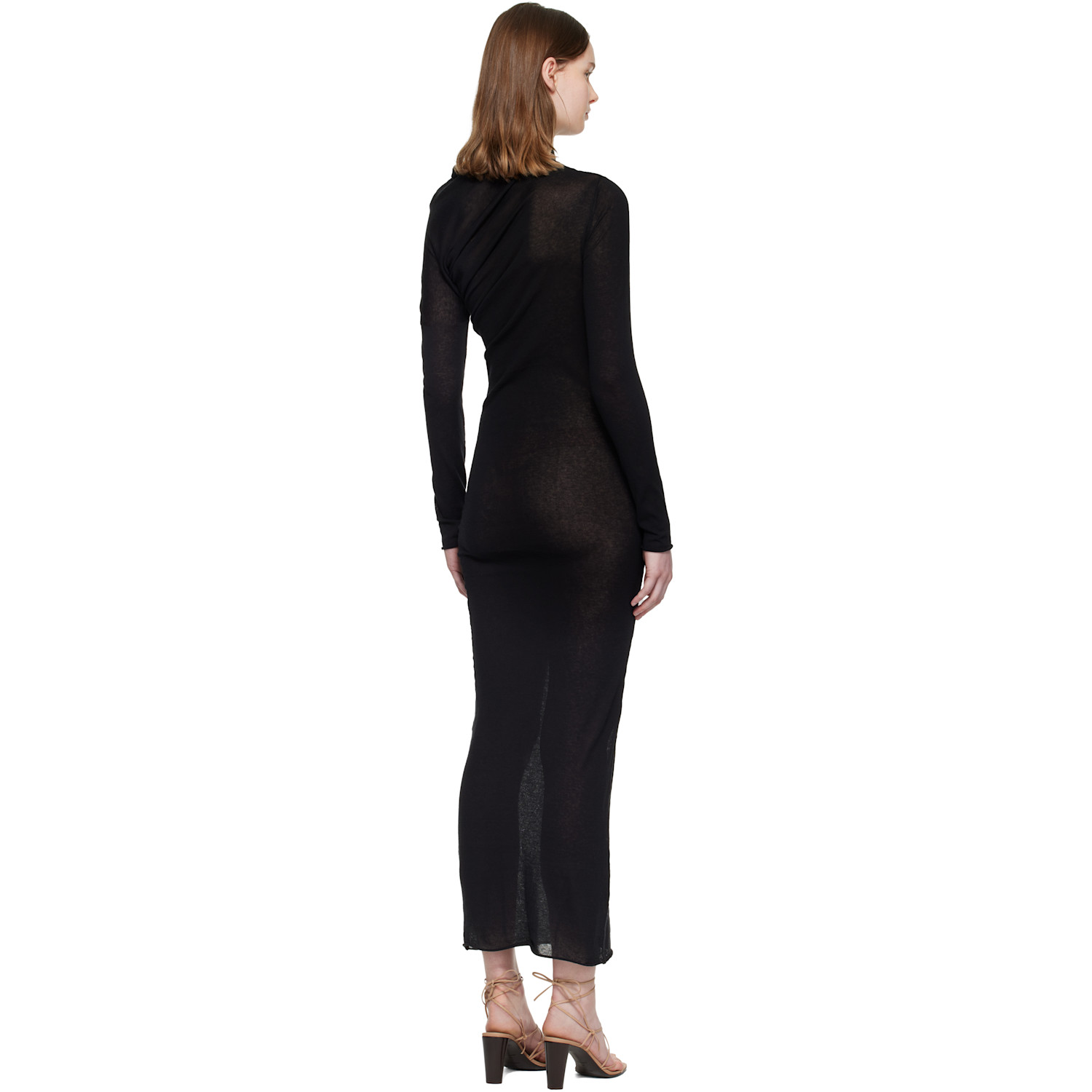 Paloma Wool Black Jojo Maxi Dress 