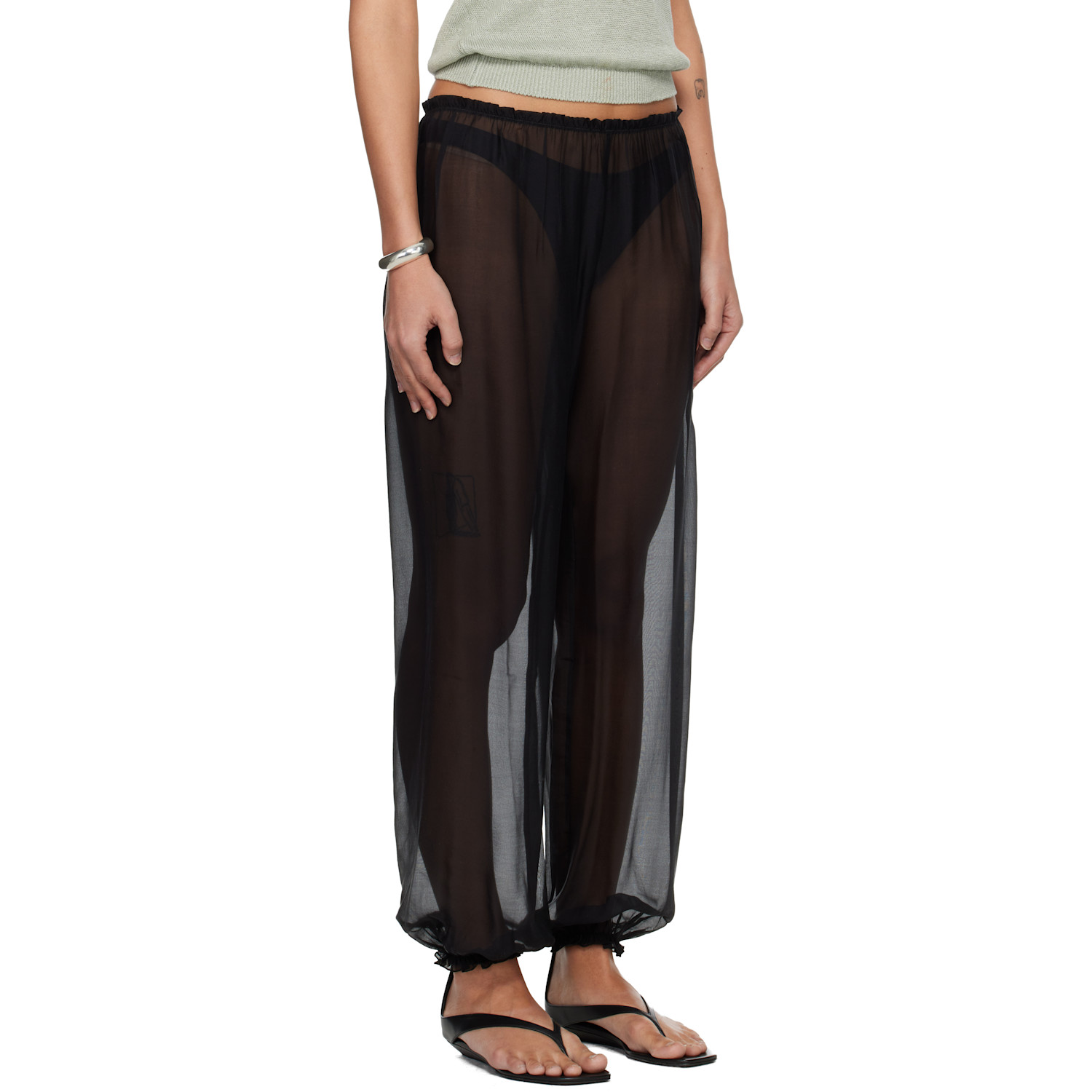  Paloma Wool Black Weza Trousers 