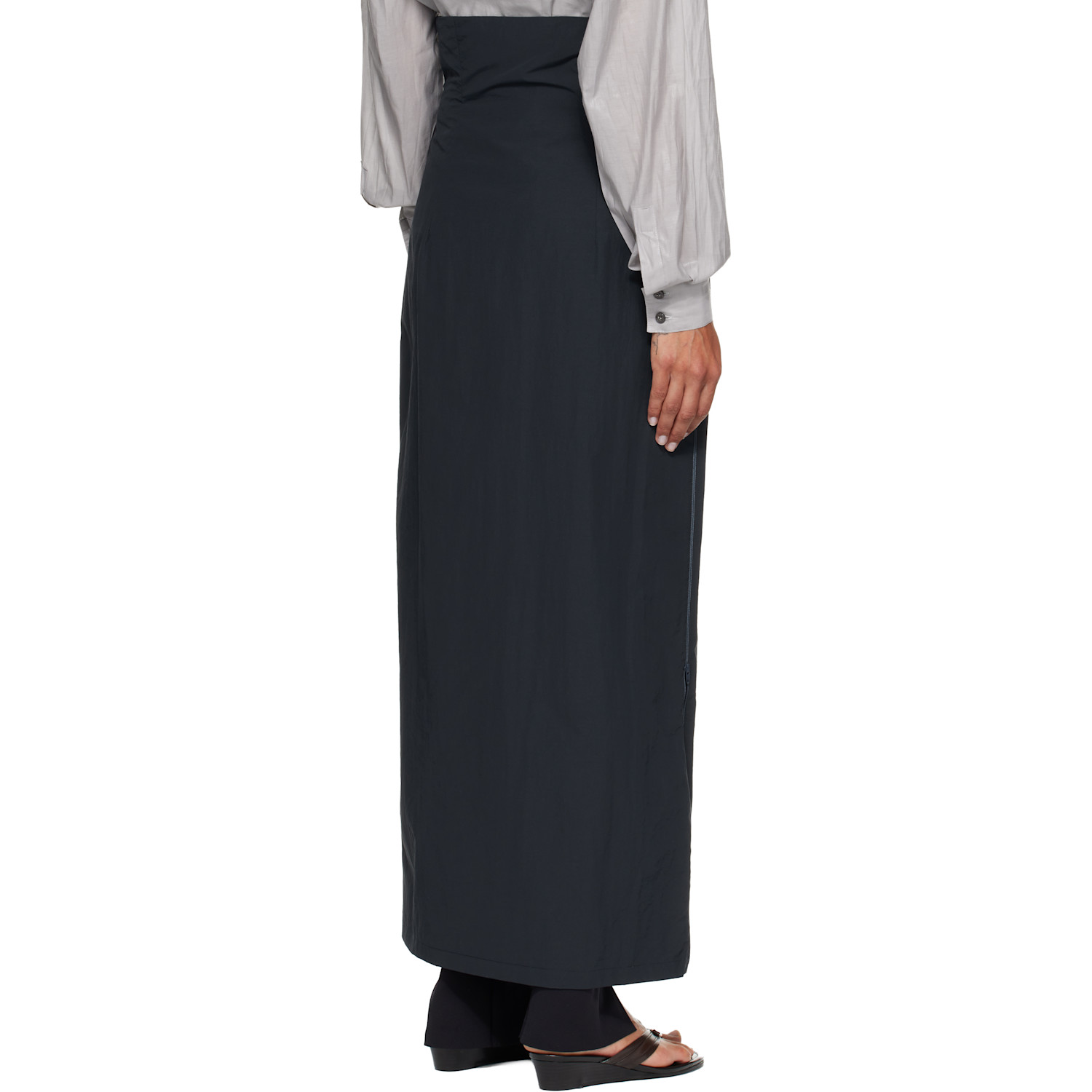  Paloma Wool Navy Fosca Maxi Skirt 