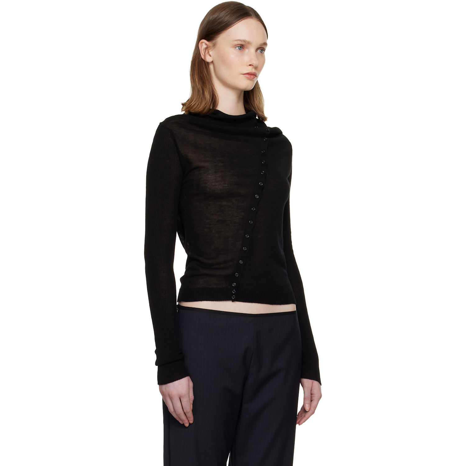  Paloma Wool Black Igna Cardigan 