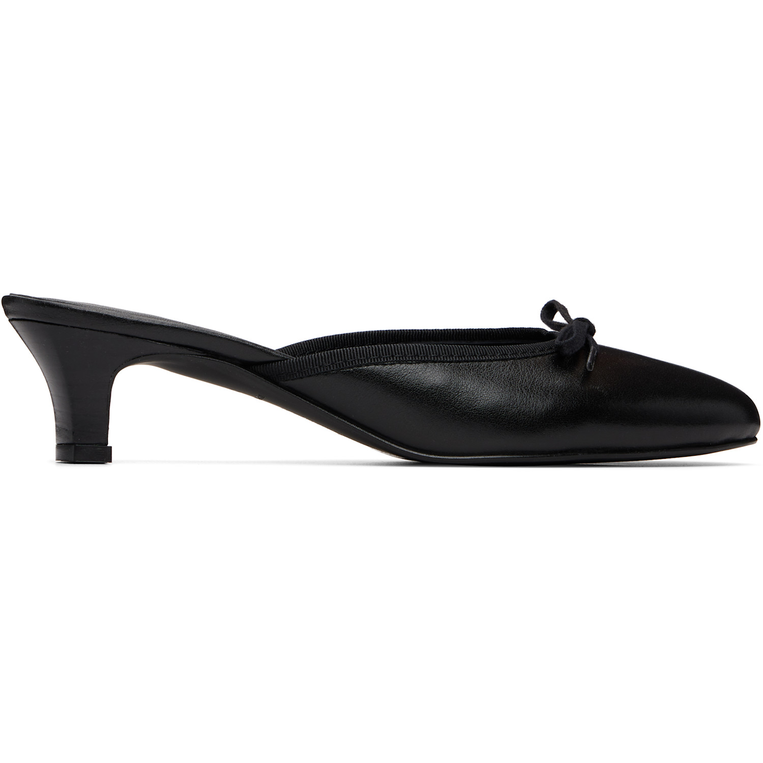 Paloma Wool Black Petra Mule Heels