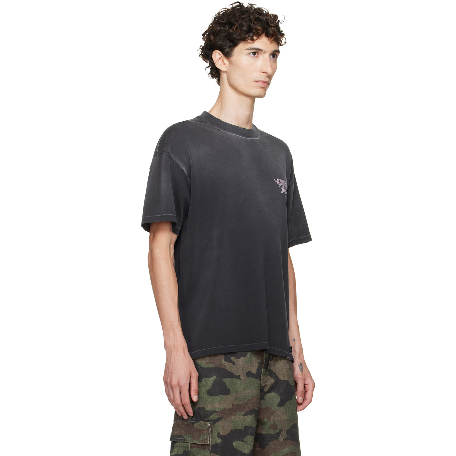 Represent Black Duality T-shirt In Black