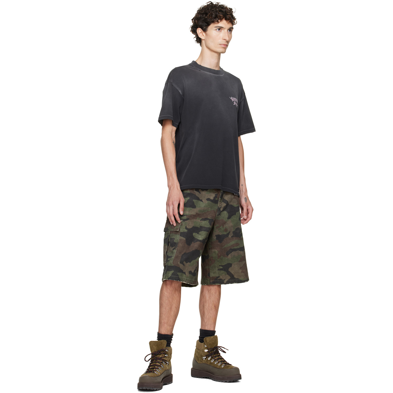 Represent Black Duality T-shirt In Black