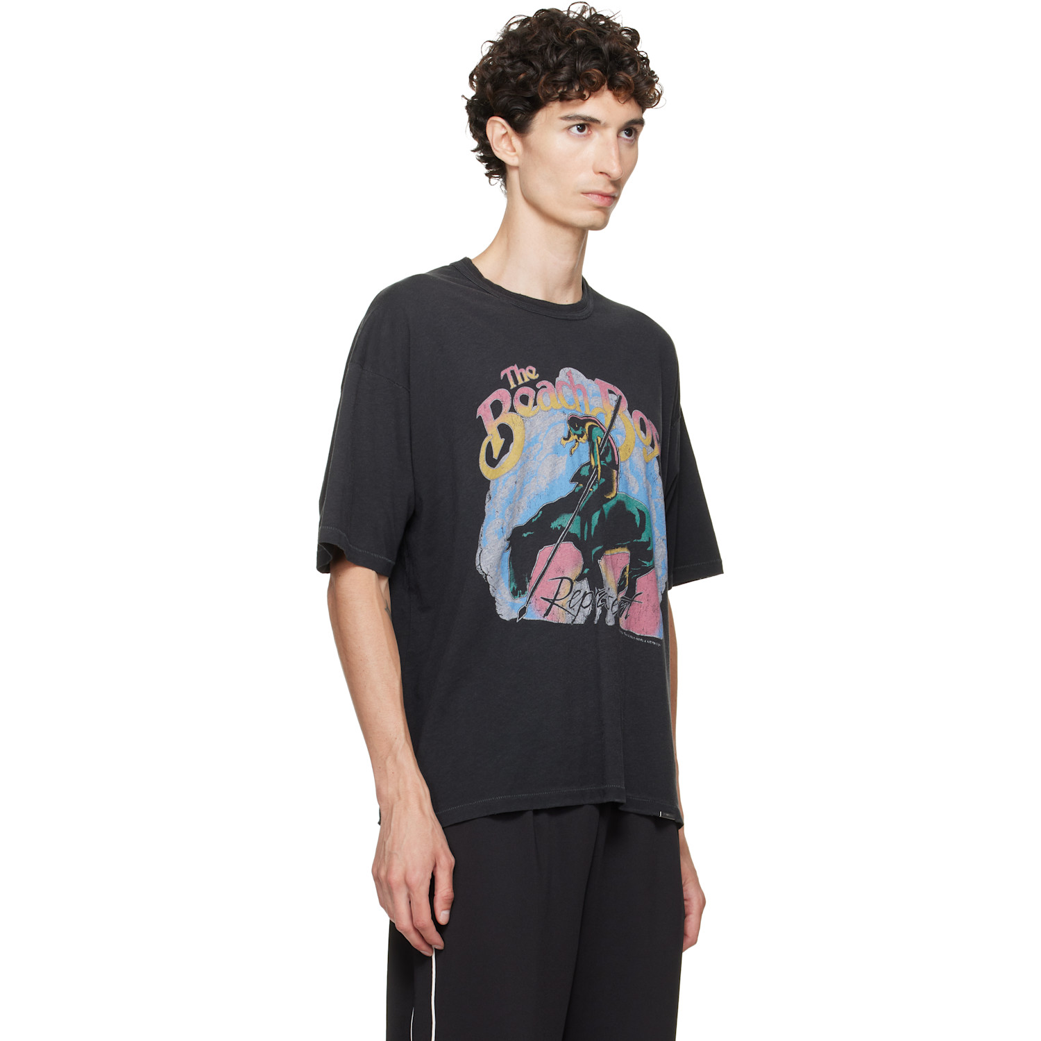 Represent Black Beach Boys T-shirt In Black