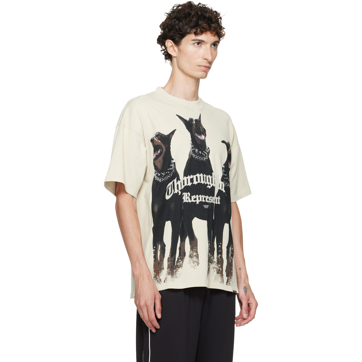 Represent White Thoroughbred T-shirt In White