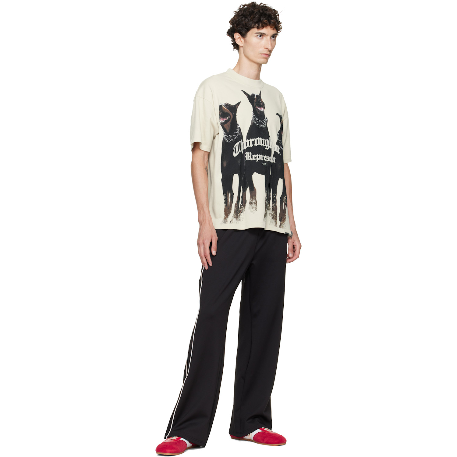 Represent White Thoroughbred T-shirt In White