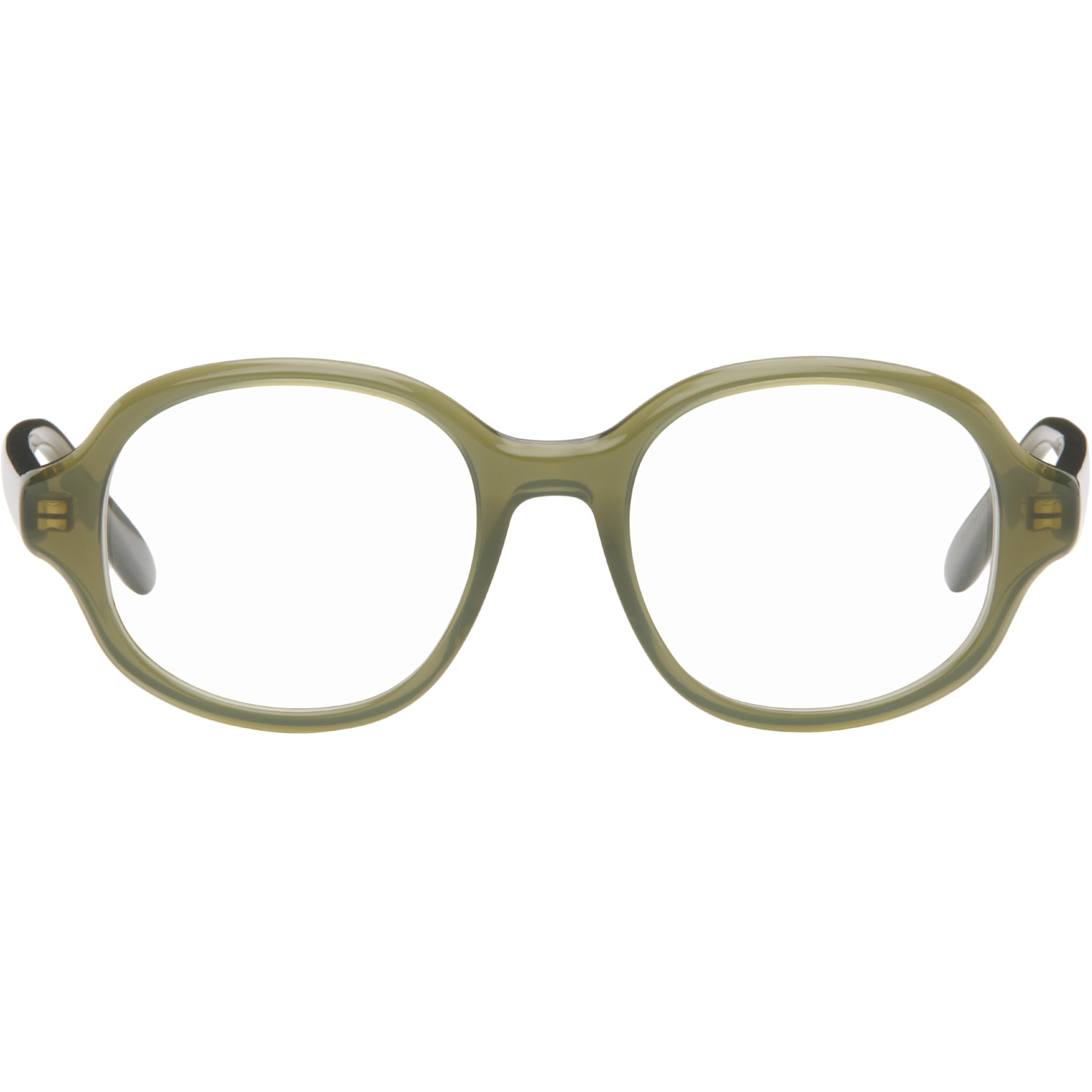 LOEWE Green Slim Glasses
