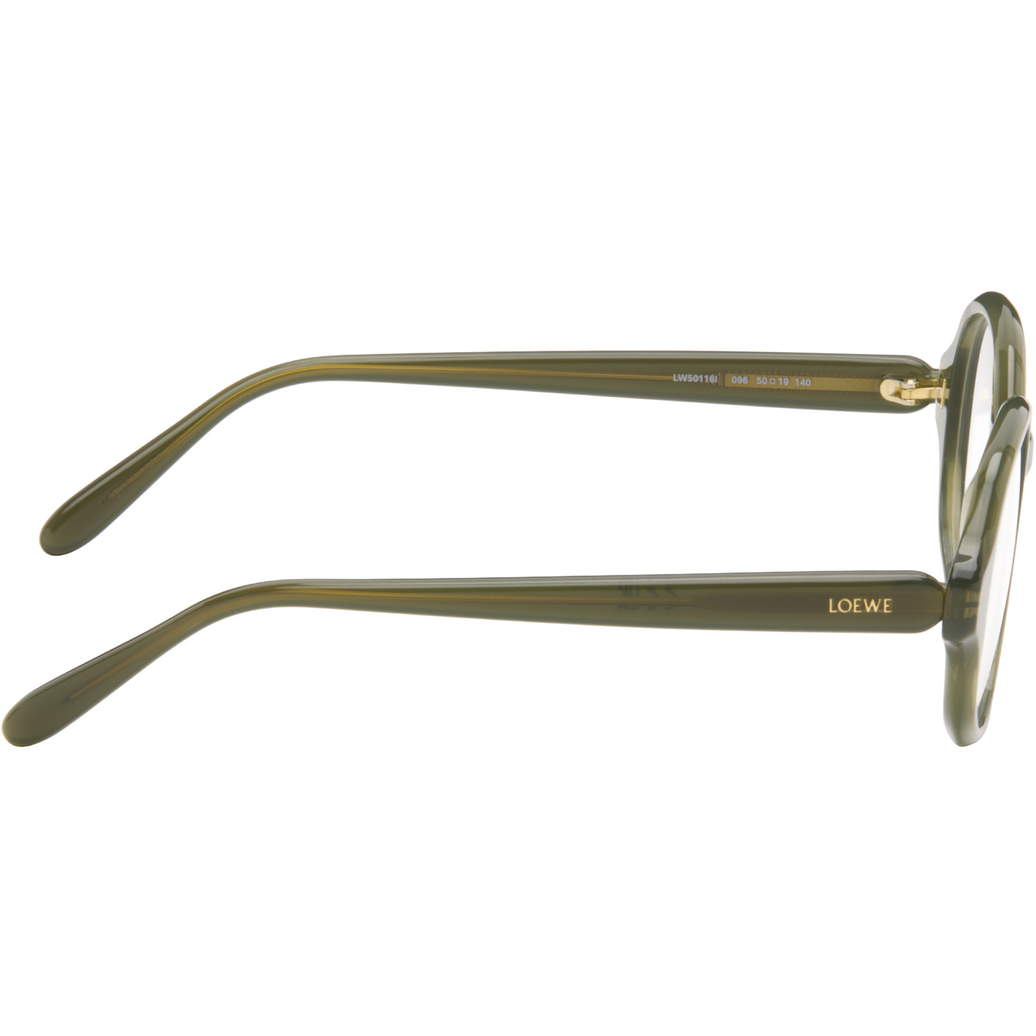 Loewe Green Slim Glasses 
