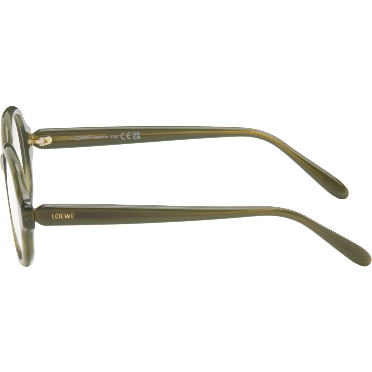 Loewe Green Slim Glasses 