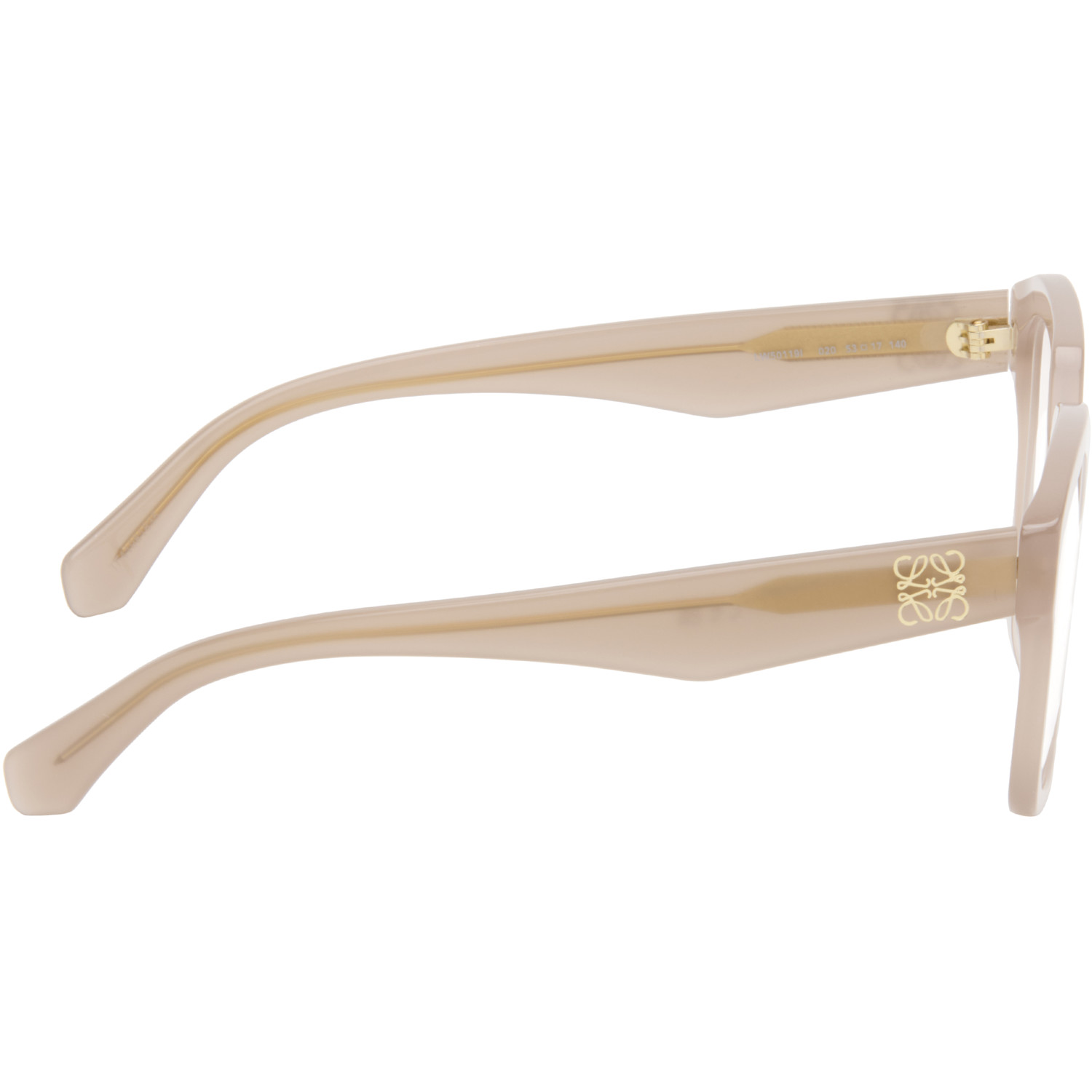  Loewe Taupe Anagram Glasses 