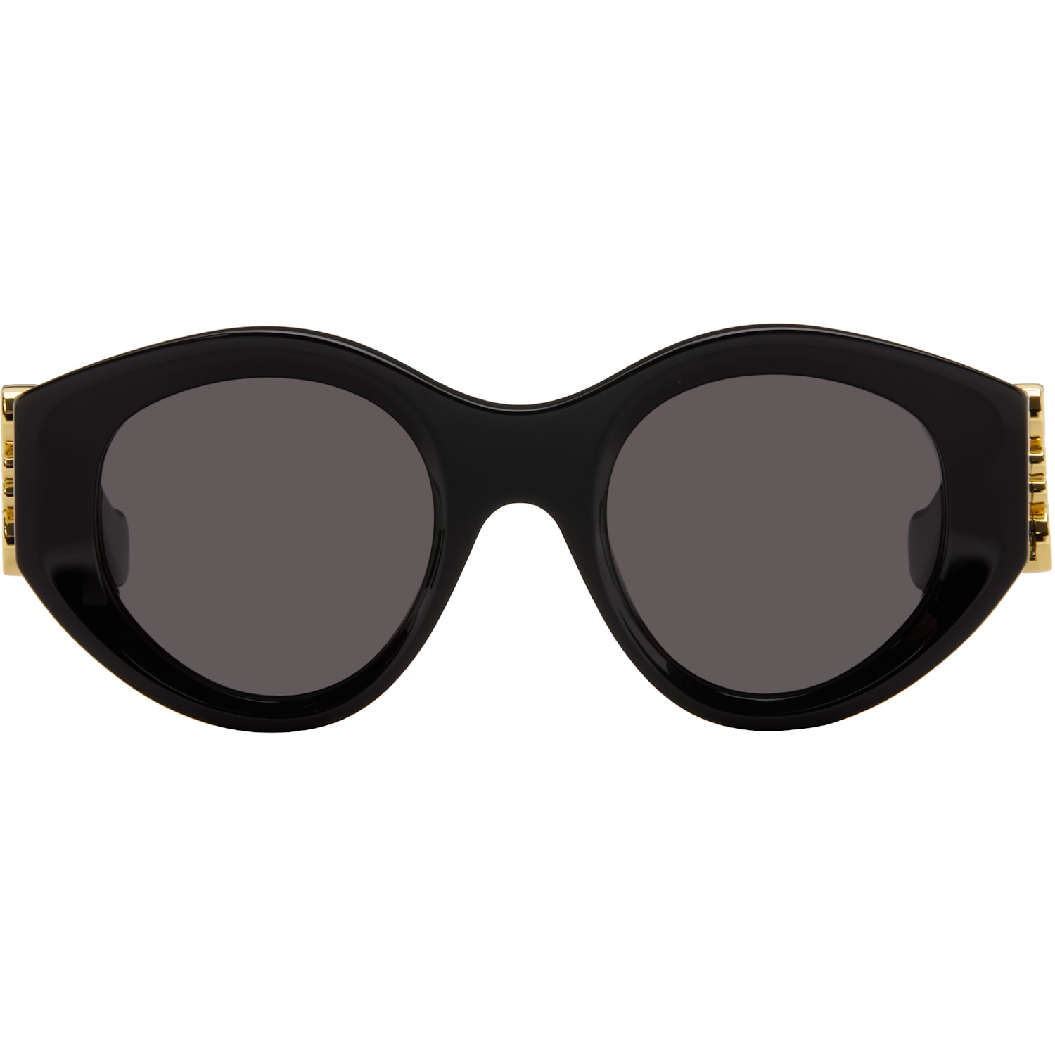 LOEWE Black Maxi Anagram Butterfly Sunglasses