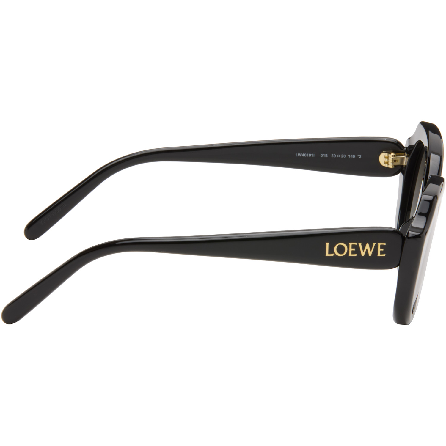  Loewe Black Slim Sunglasses 