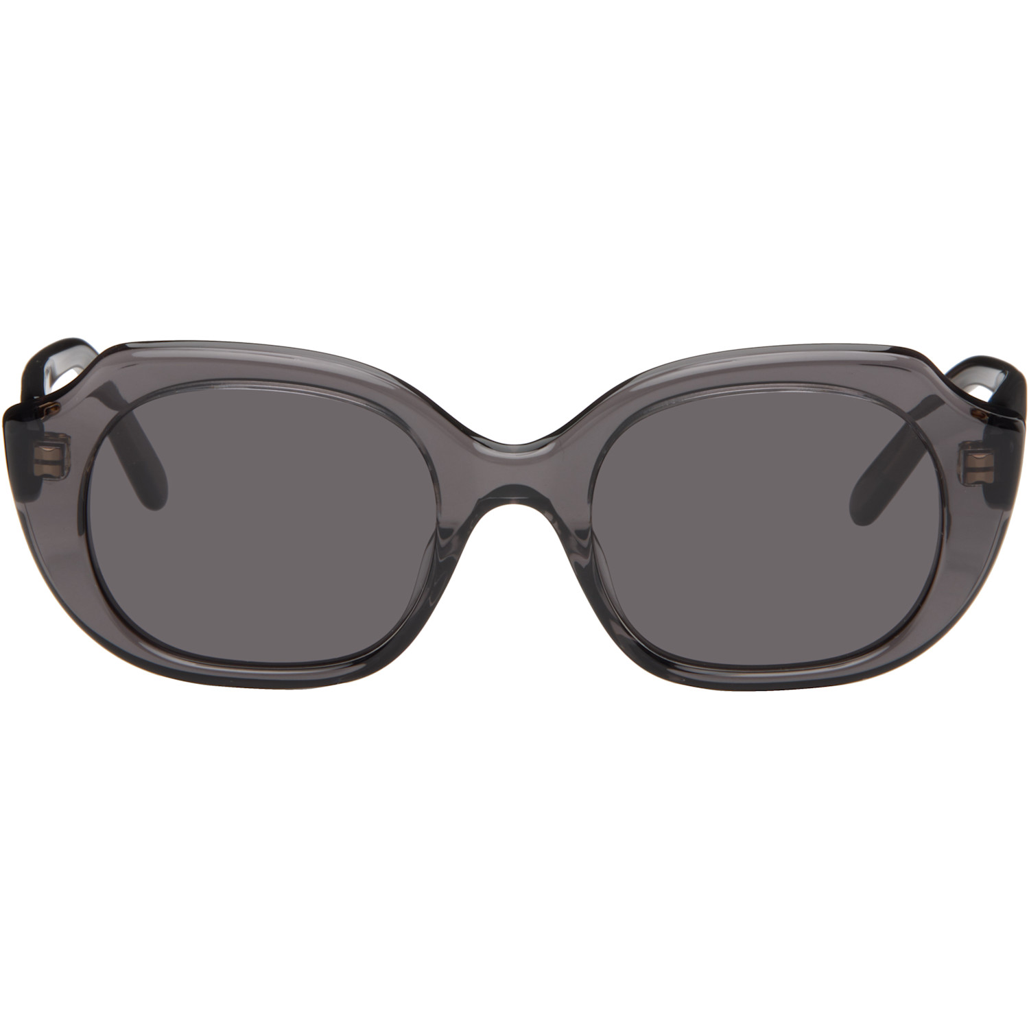 LOEWE Gray Slim Sunglasses