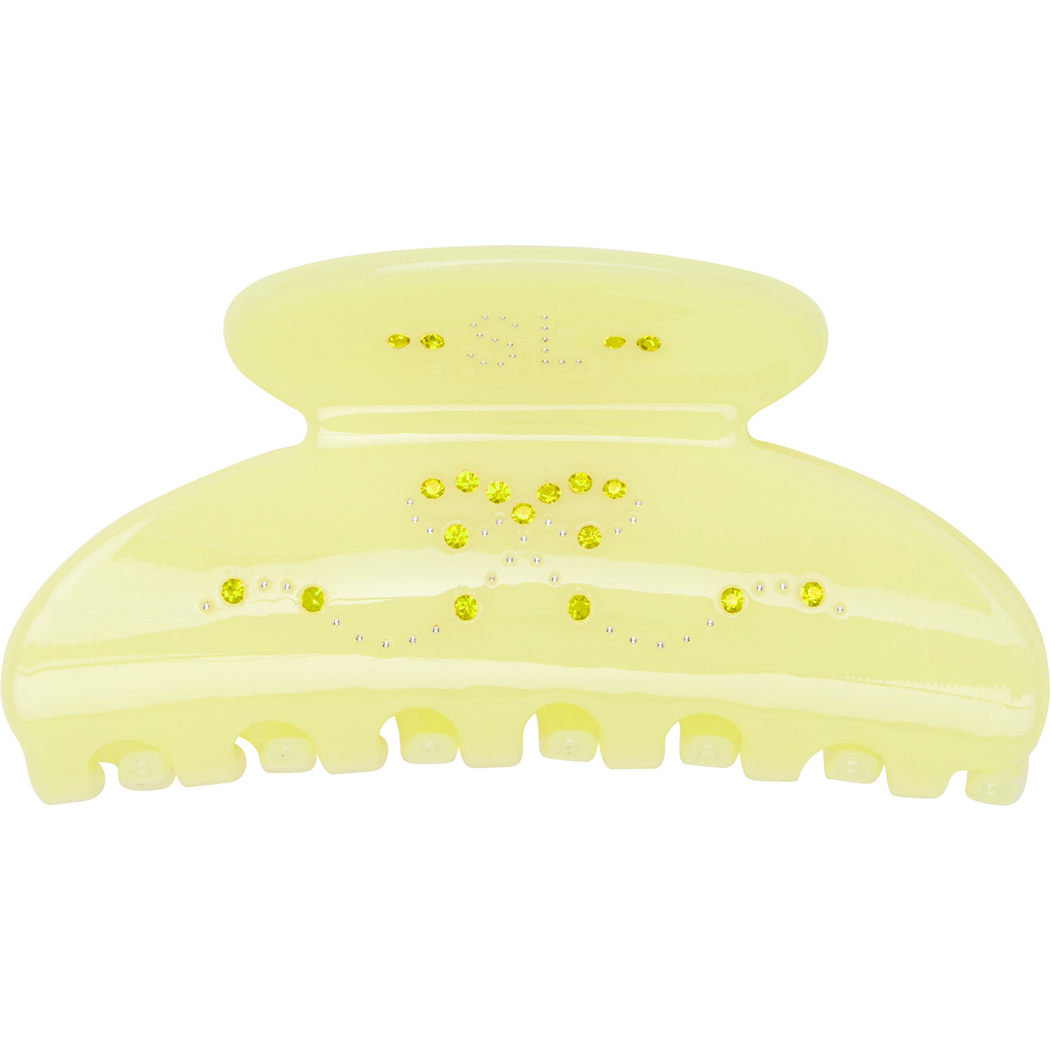 Sandy Liang Yellow Princess Hair Claw Clip