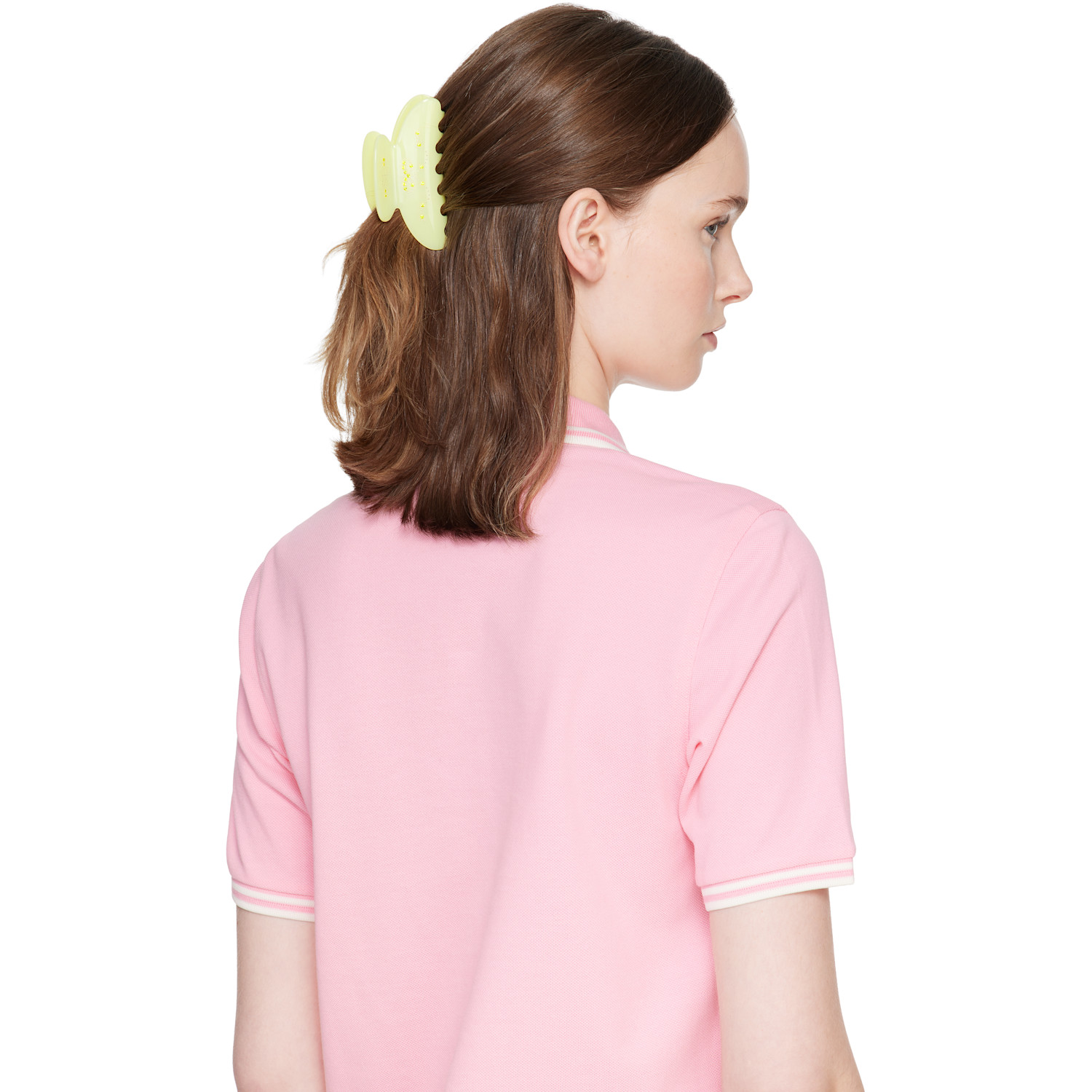  Sandy Liang Yellow Princess Hair Claw Clip 