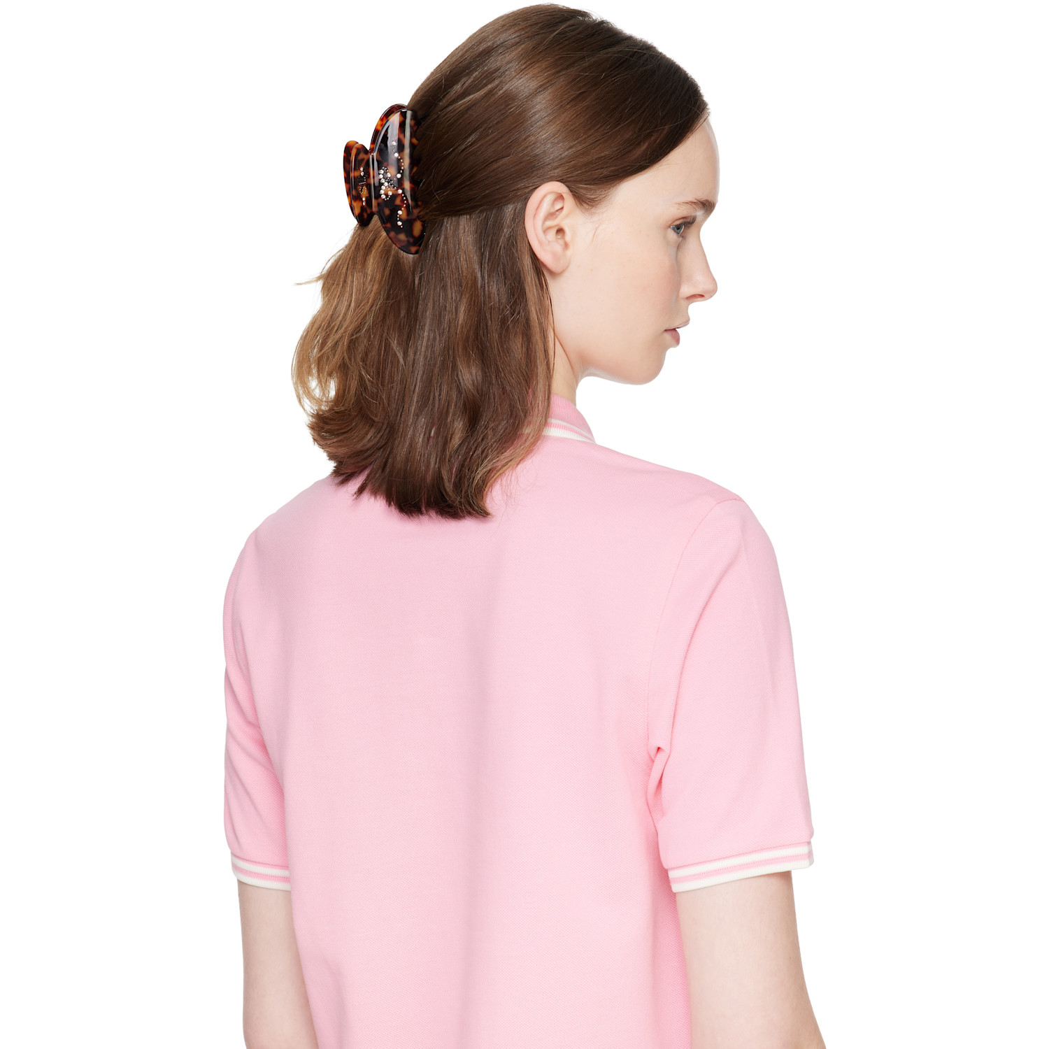  Sandy Liang Brown Princess Hair Claw Clip 