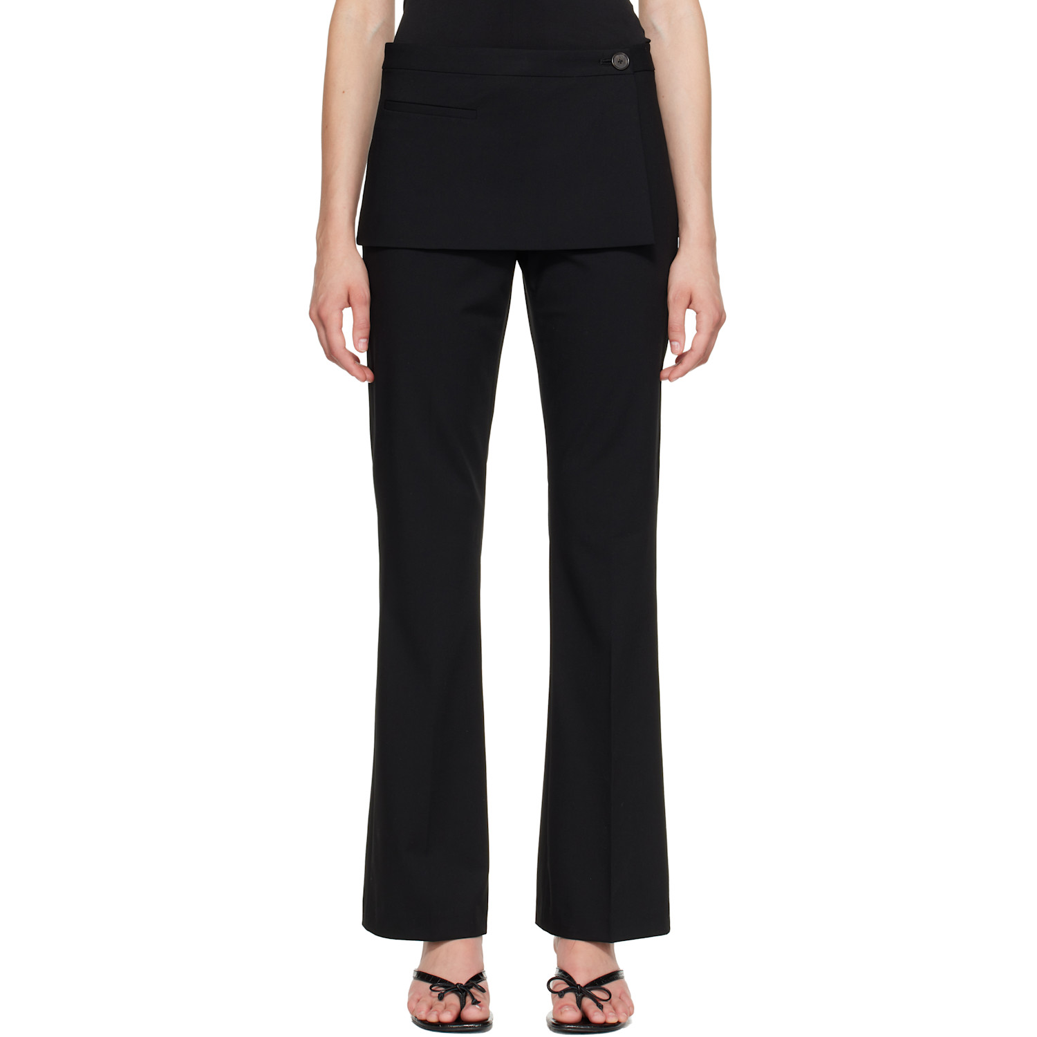Sandy Liang Black Mulberry Trousers