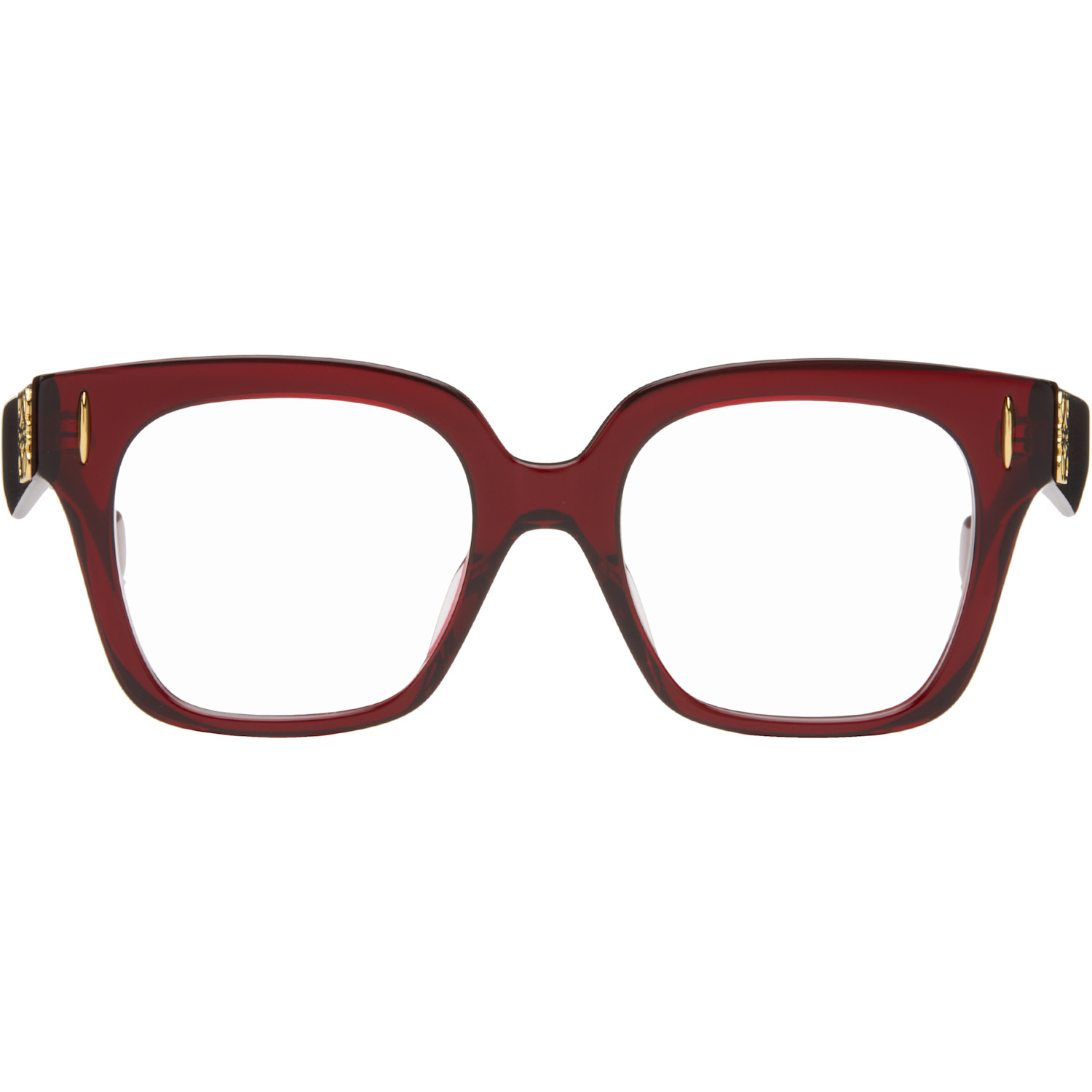 LOEWE Red Anagram Glasses