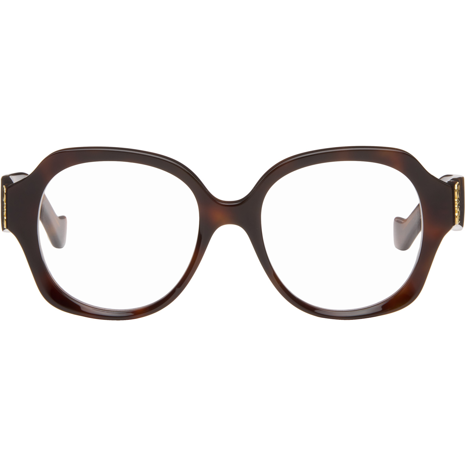 LOEWE Brown Anagram Glasses