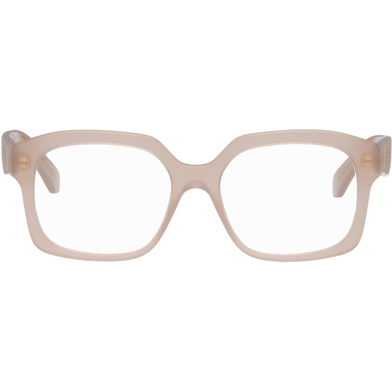 LOEWE Taupe Anagram Glasses