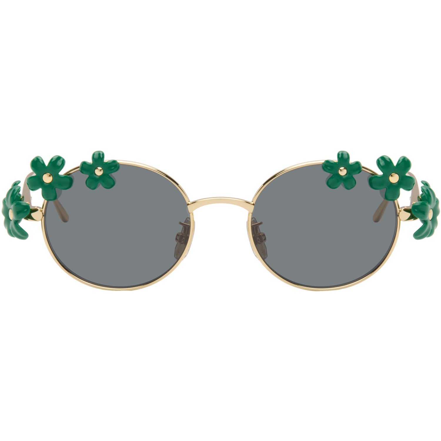LOEWE Gold Daisy Field Sunglasses
