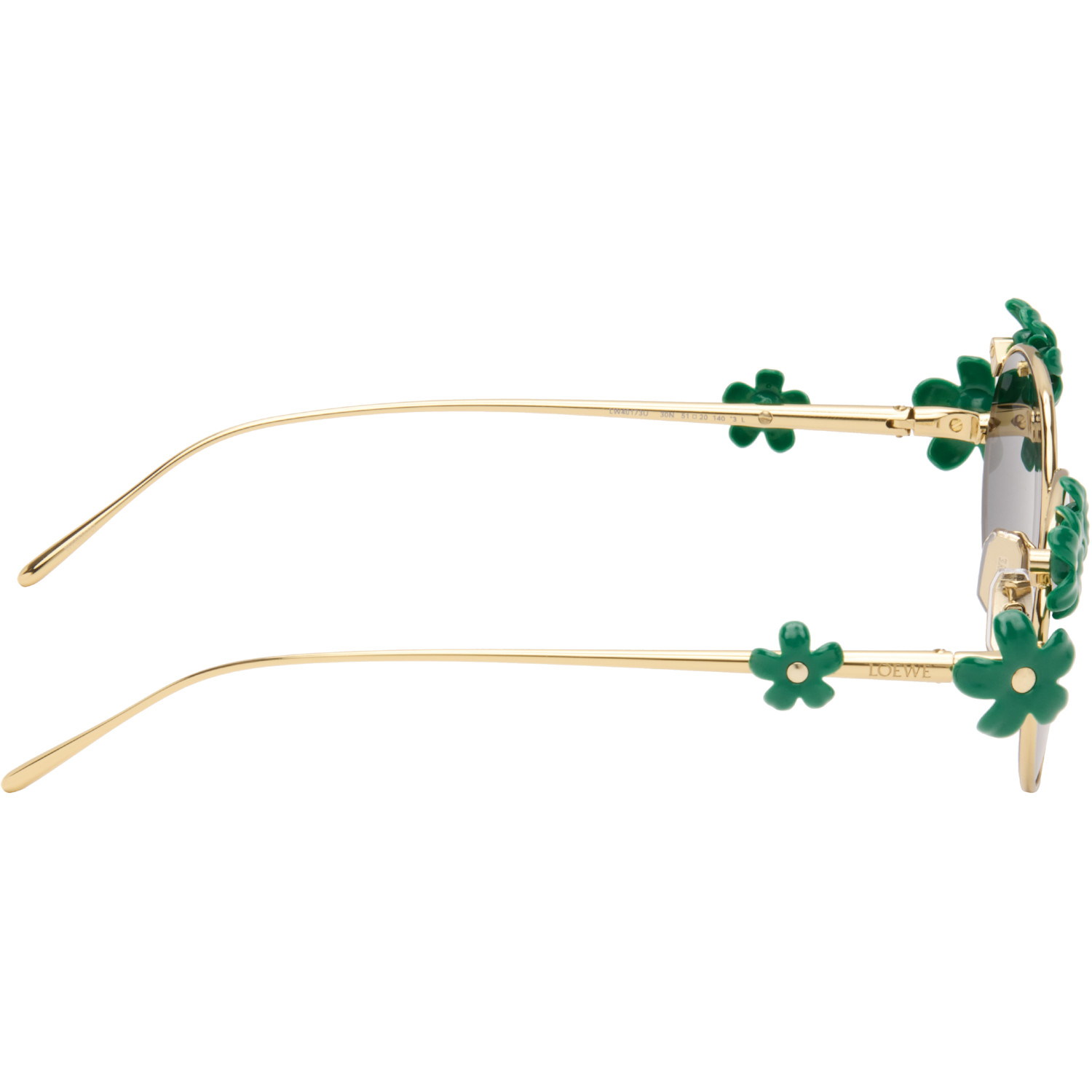  Loewe Gold Daisy Field Sunglasses 