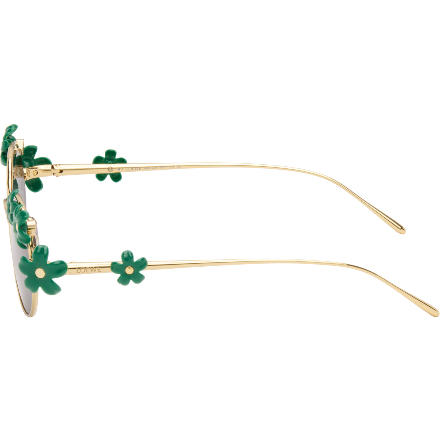  Loewe Gold Daisy Field Sunglasses 