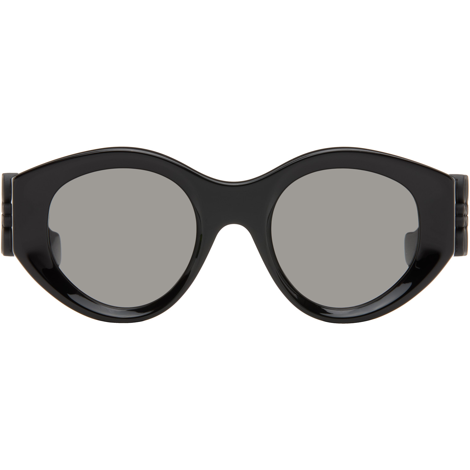 LOEWE Black Maxi Anagram Butterfly Sunglasses