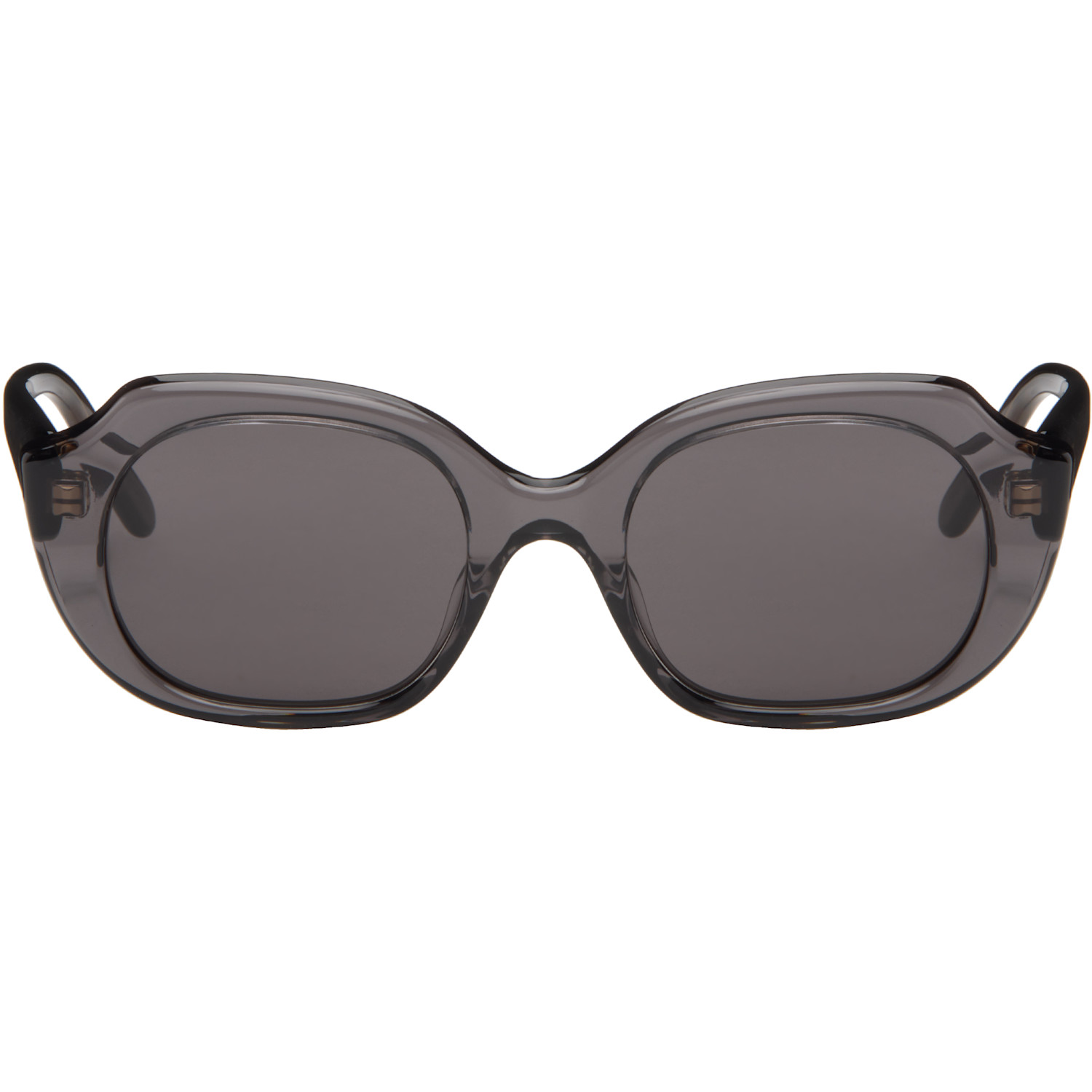 LOEWE Gray Slim Sunglasses