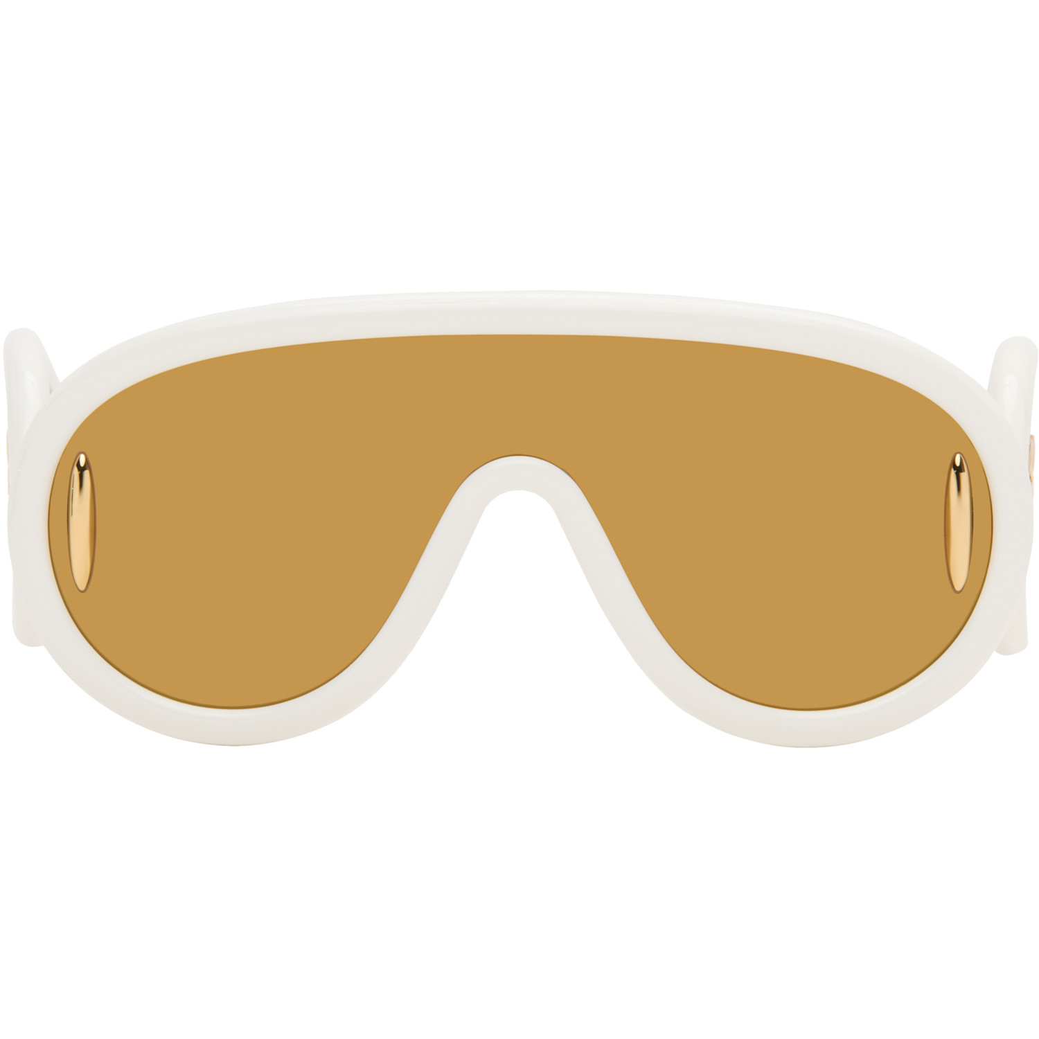 LOEWE White Wave Mask Sunglasses