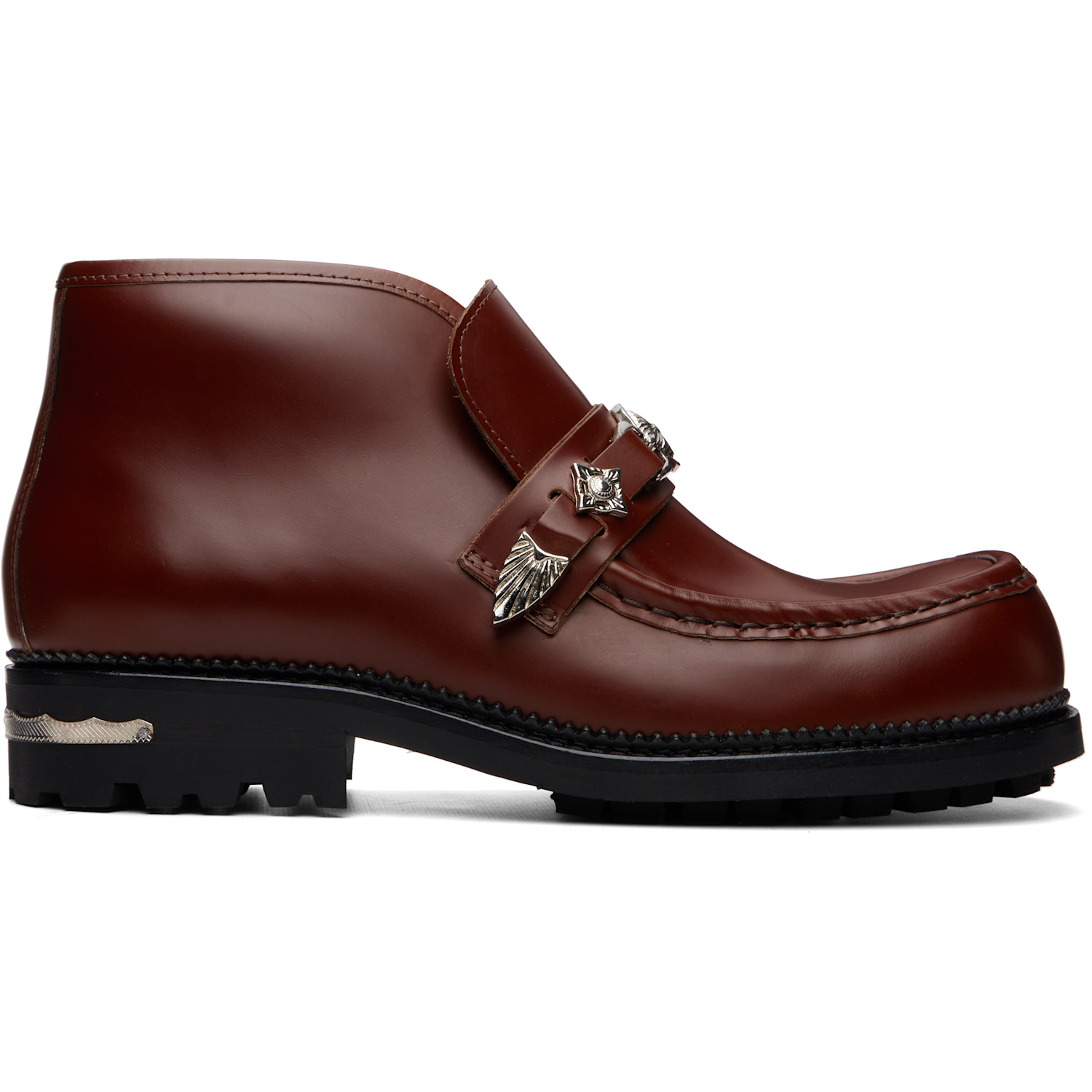 Toga Virilis Brown Leather Boots