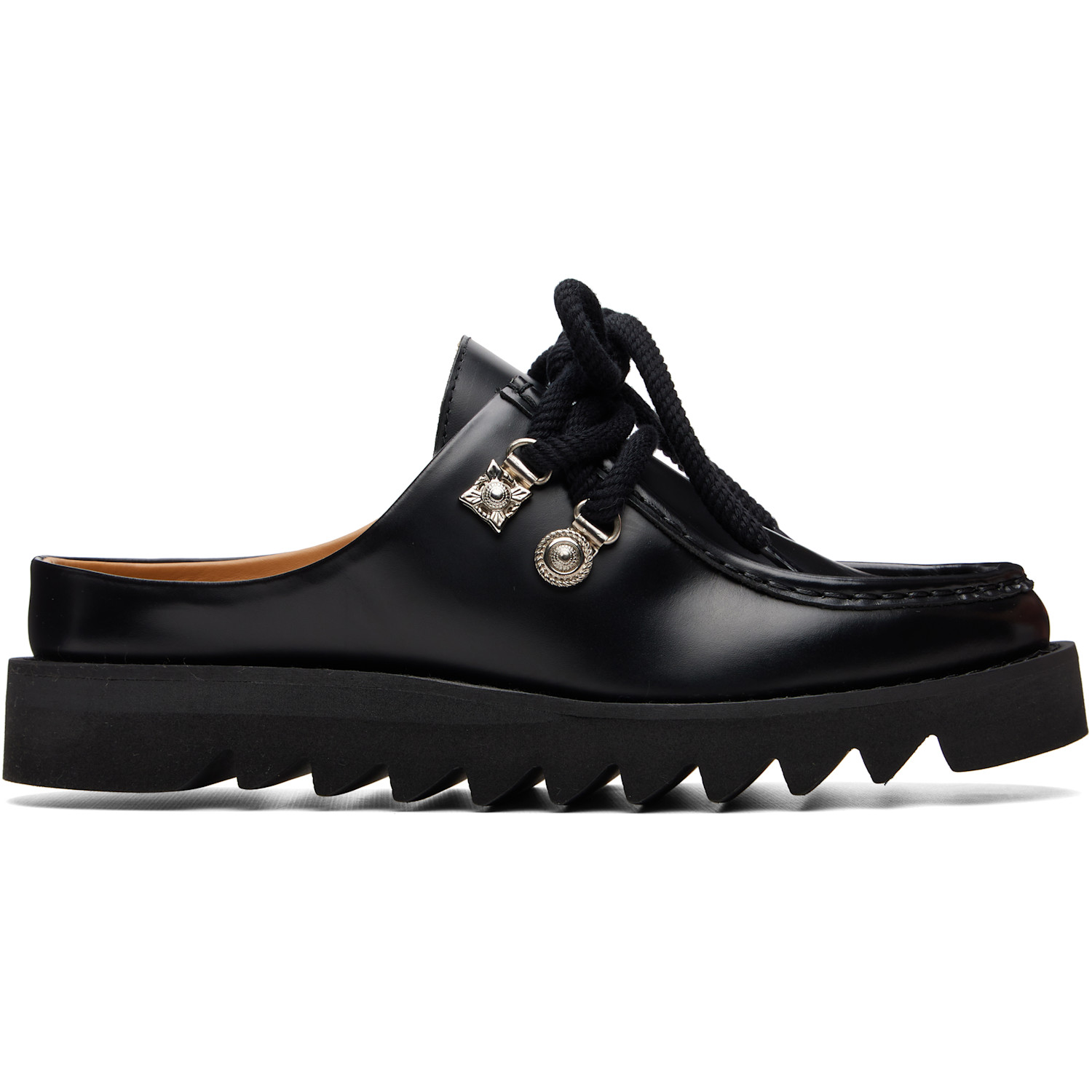 Toga Virilis Black AJ1527 Slip-on Loafers
