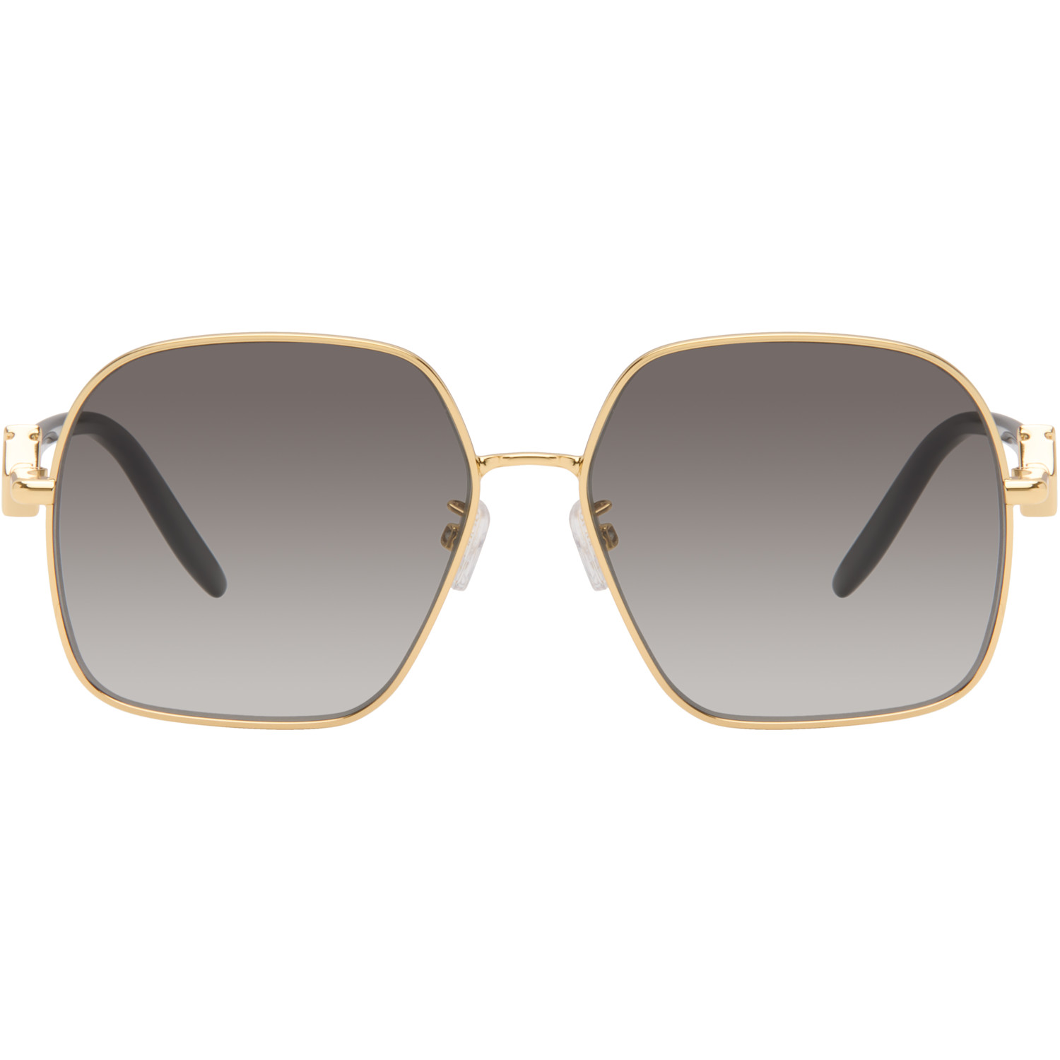 Fendi Gold FF Diamonds Sunglasses