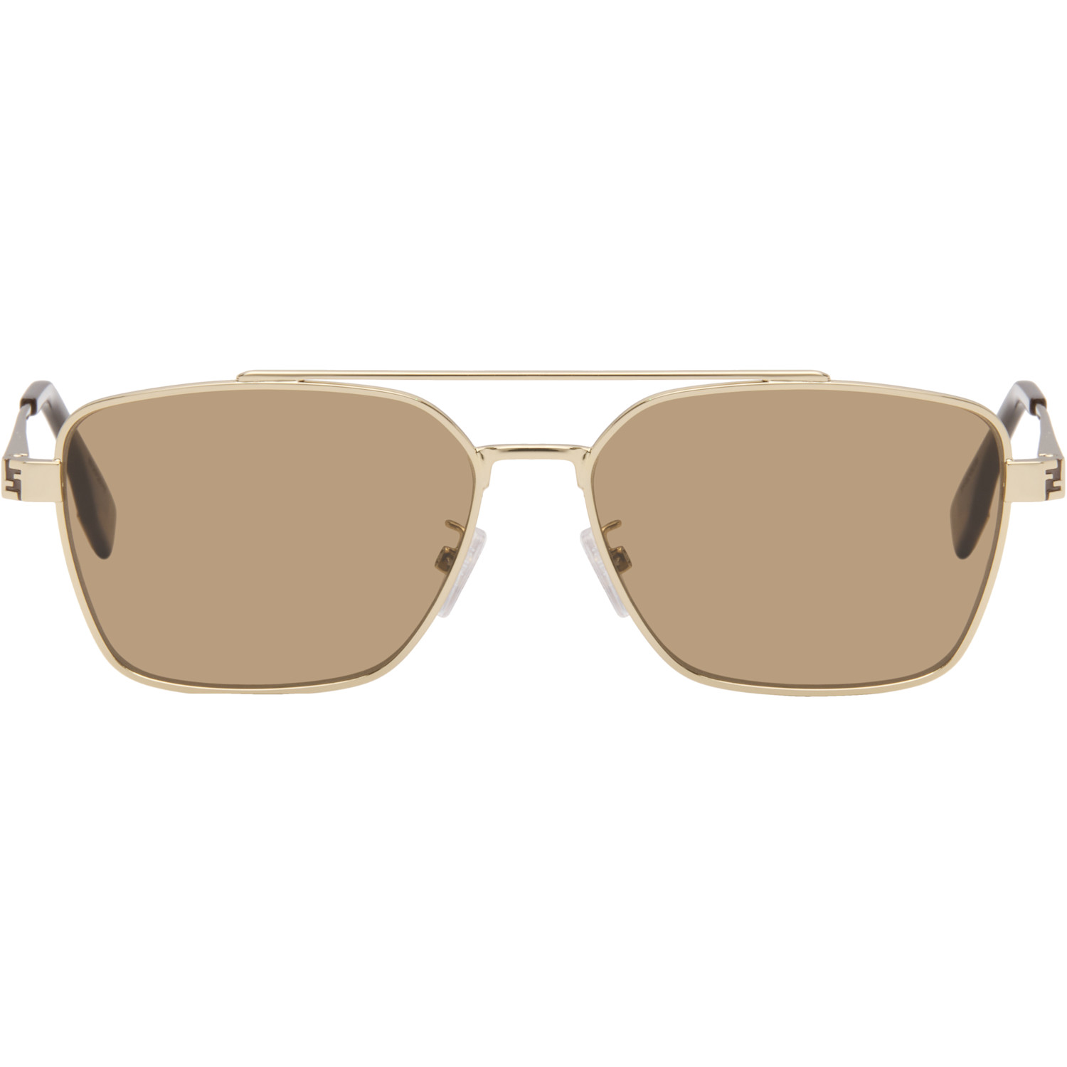 Fendi Gold 'Fendi Sky' Sunglasses